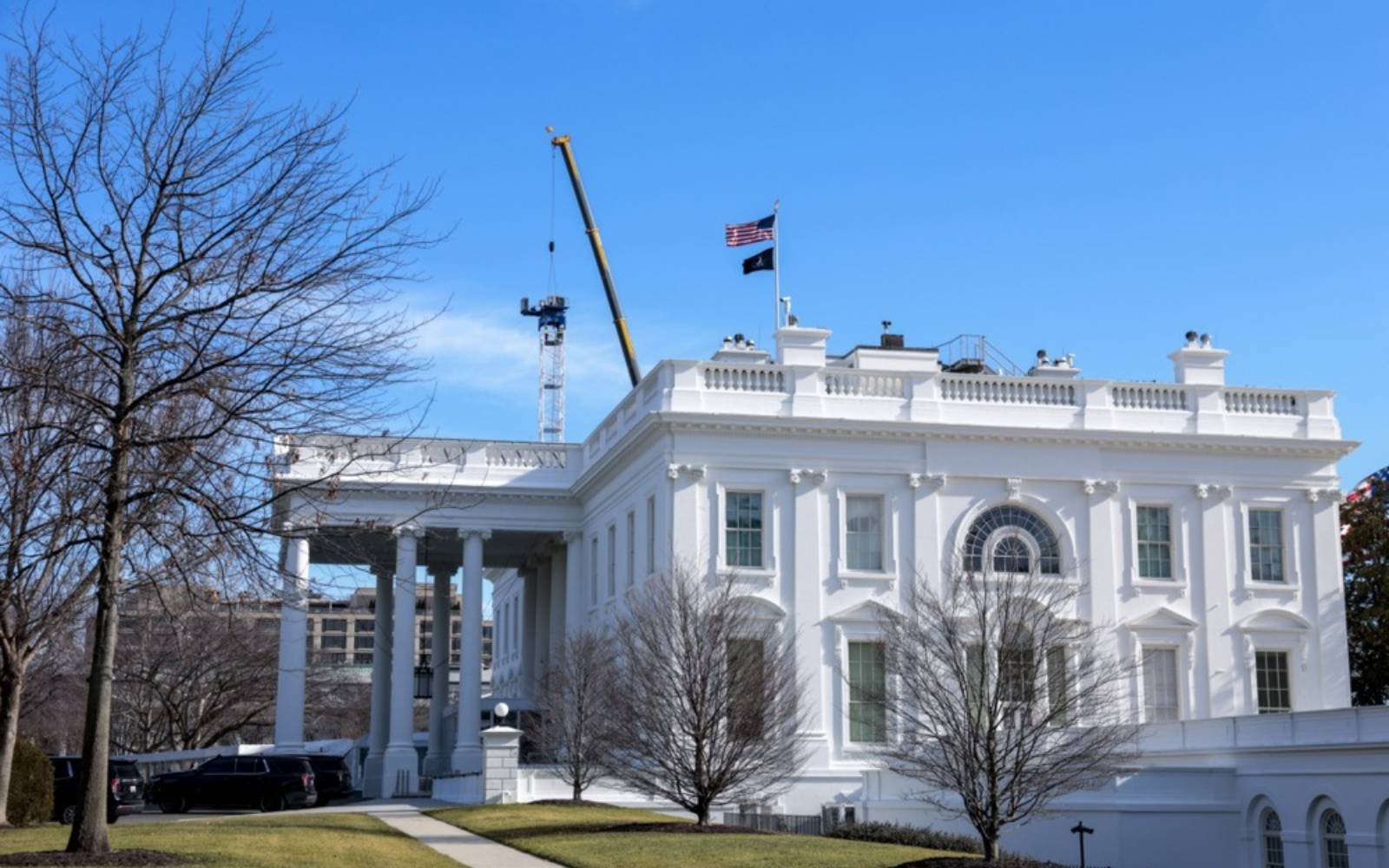 Trump says US military building ‘massive complex’ under White House ballroom