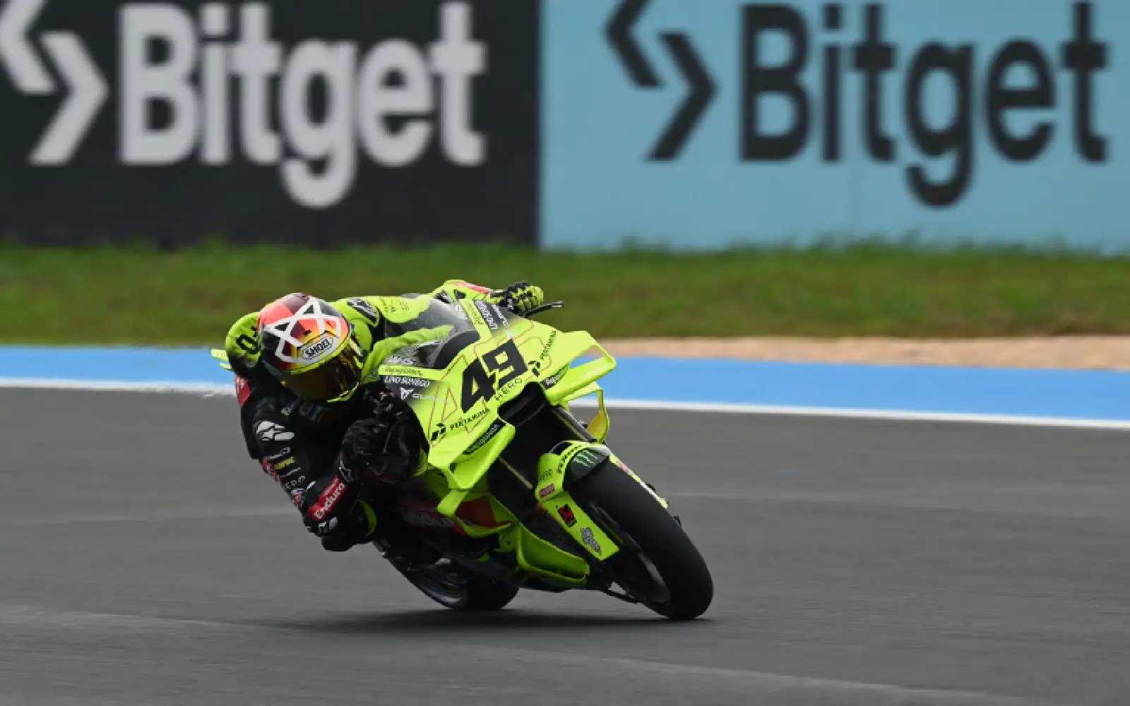 Di Giannantonio takes Brazil MotoGP pole ahead of Bezzecchi, Marquez