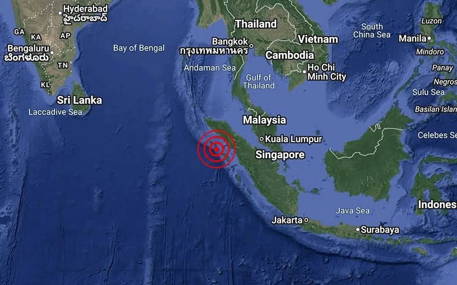 Tremors felt in Malaysia after 6.5 quake off North Sumatra