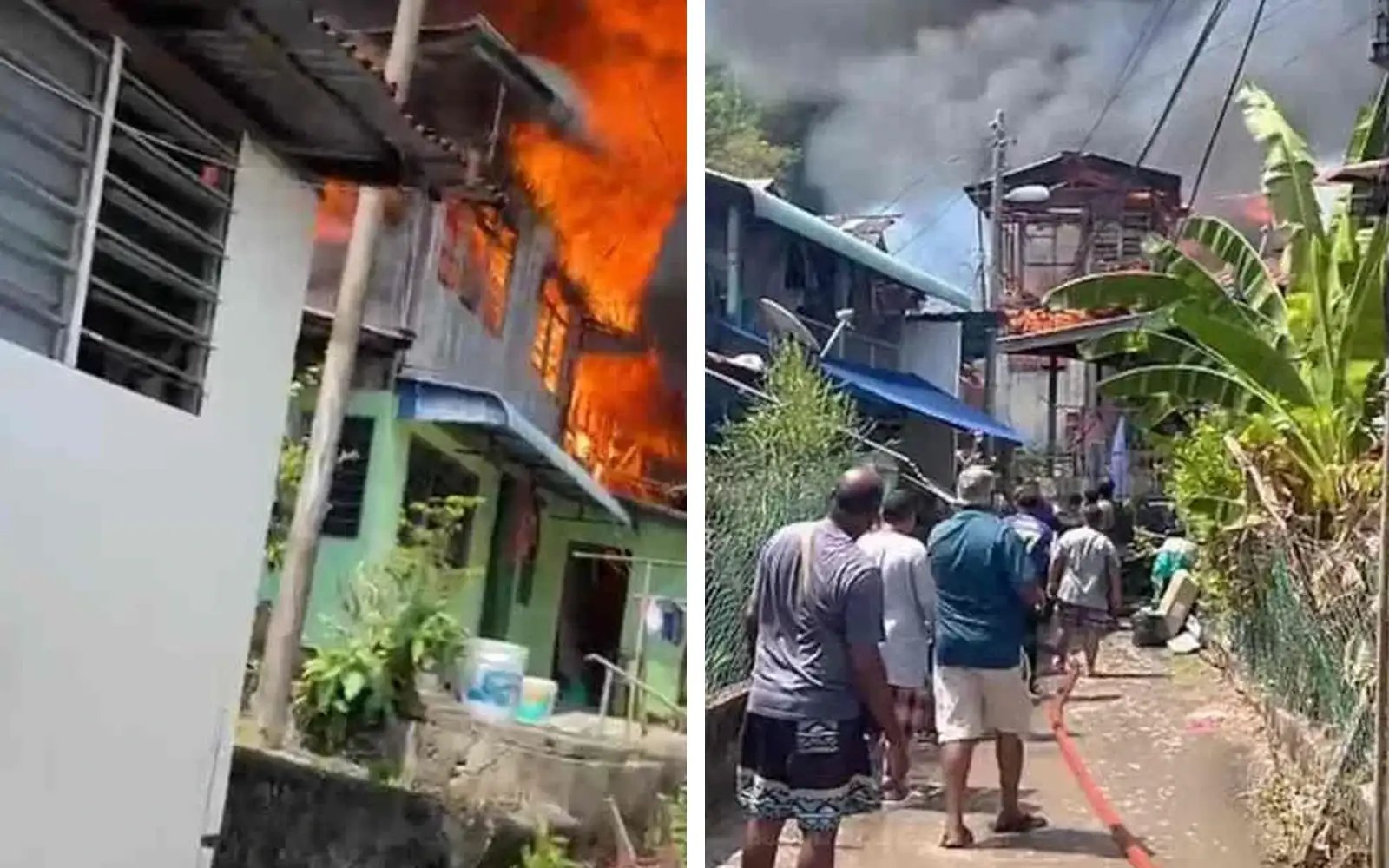 11 houses razed in Batu Ferringhi blaze