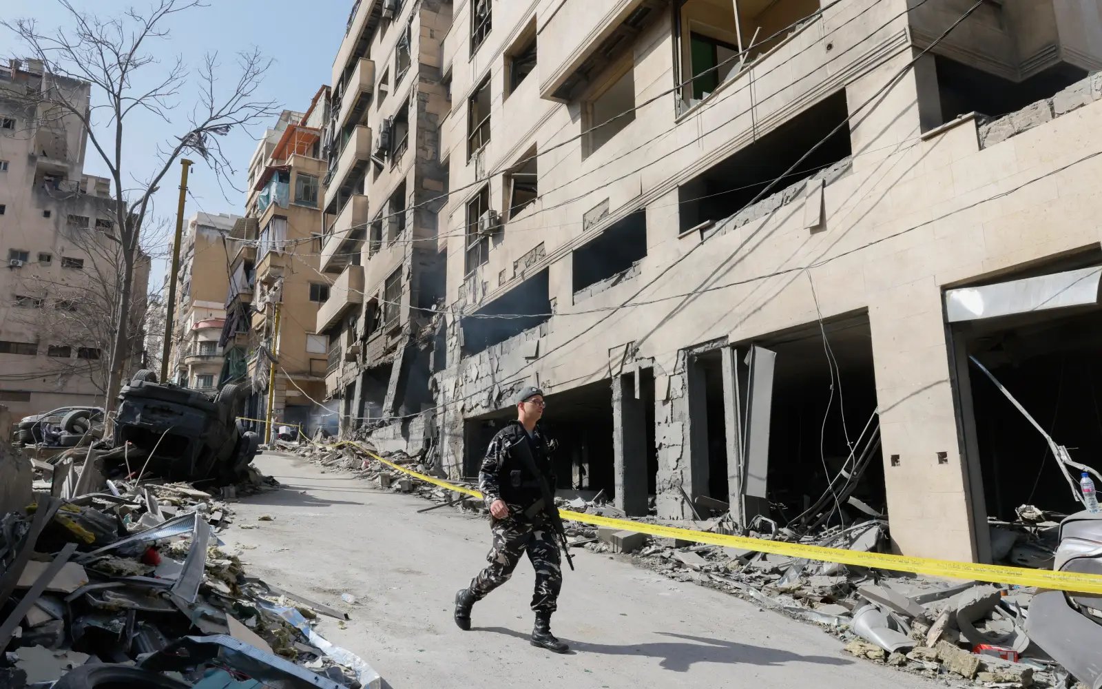 Israeli strikes hit Beirut neighbourhoods, apartment block