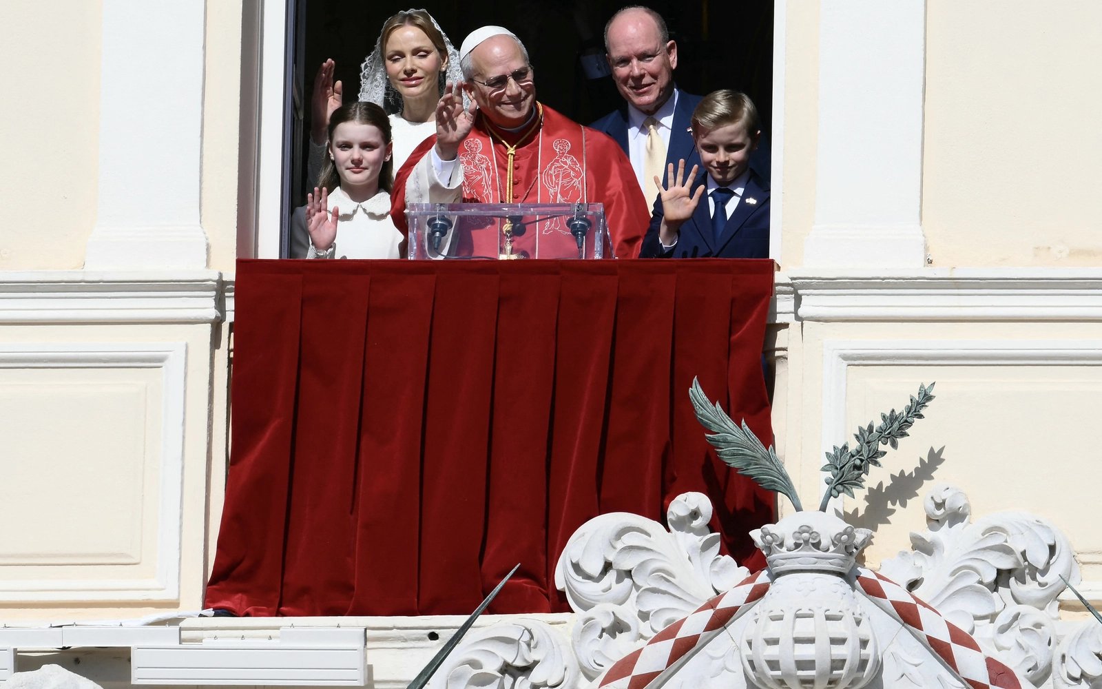 Pope Leo XIV arrives in Monaco for brief visit