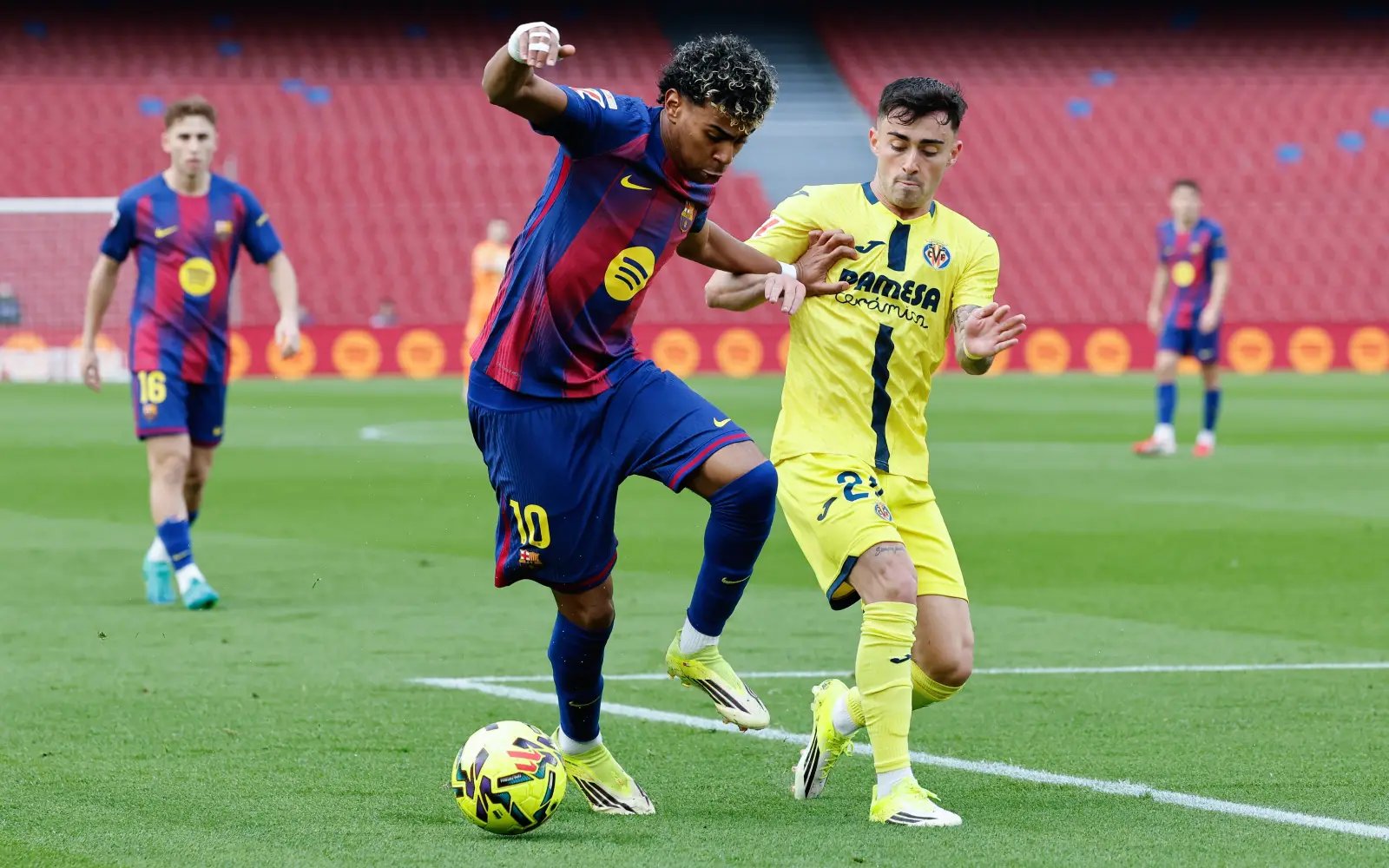 Barca’s Yamal nets hattrick in Villarreal romp, Atletico go third