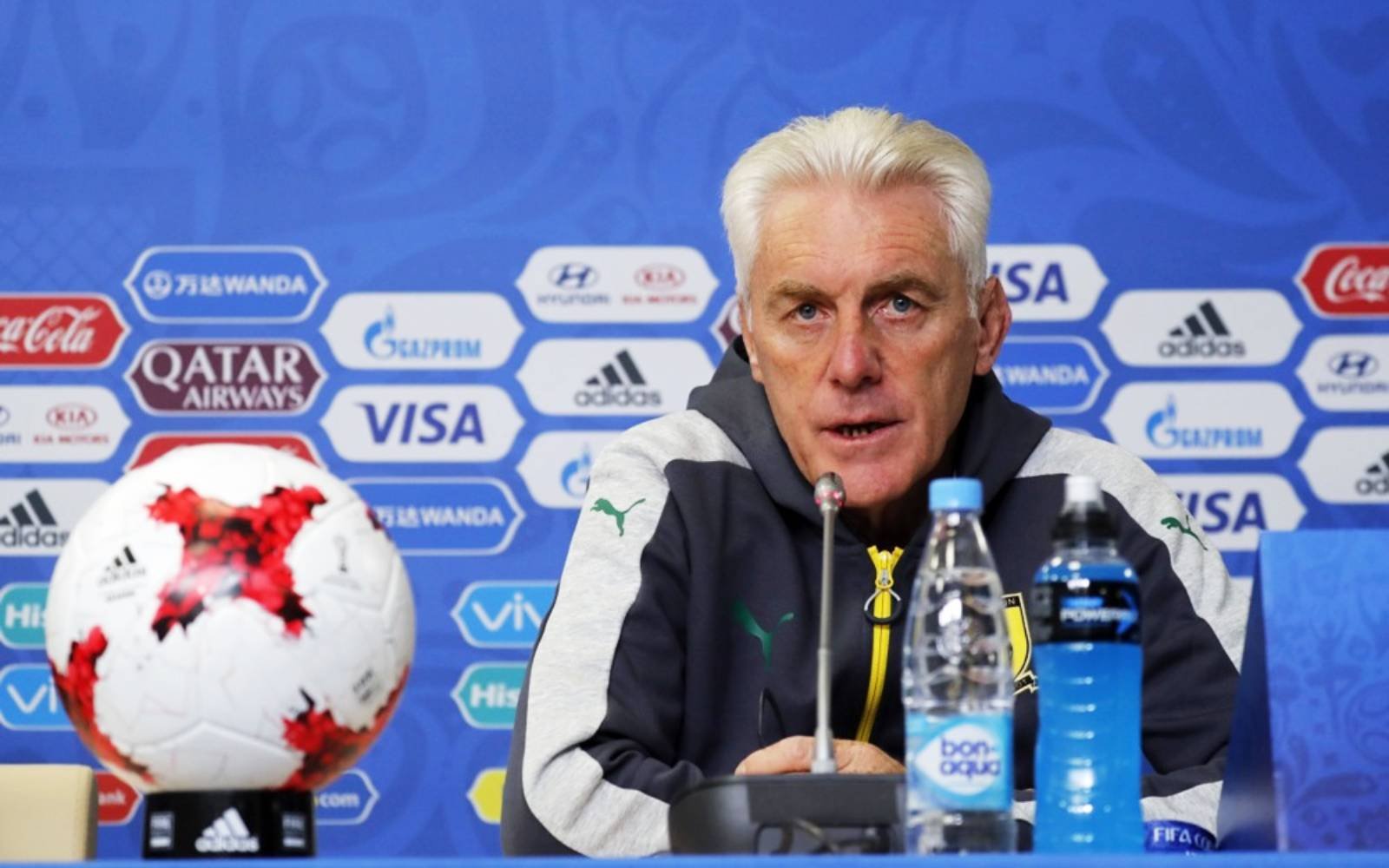 Coach Broos confident South Africa can surprise at World Cup