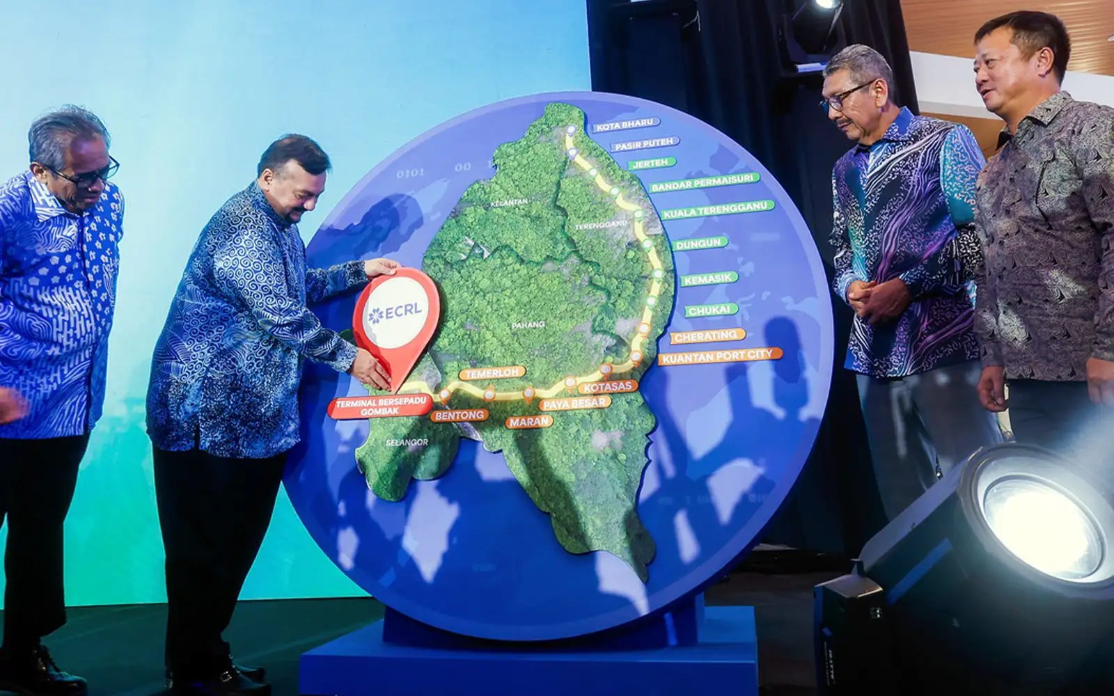 ECRL Kota Bharu-Gombak siap 92.62%, mula operasi Januari 2027