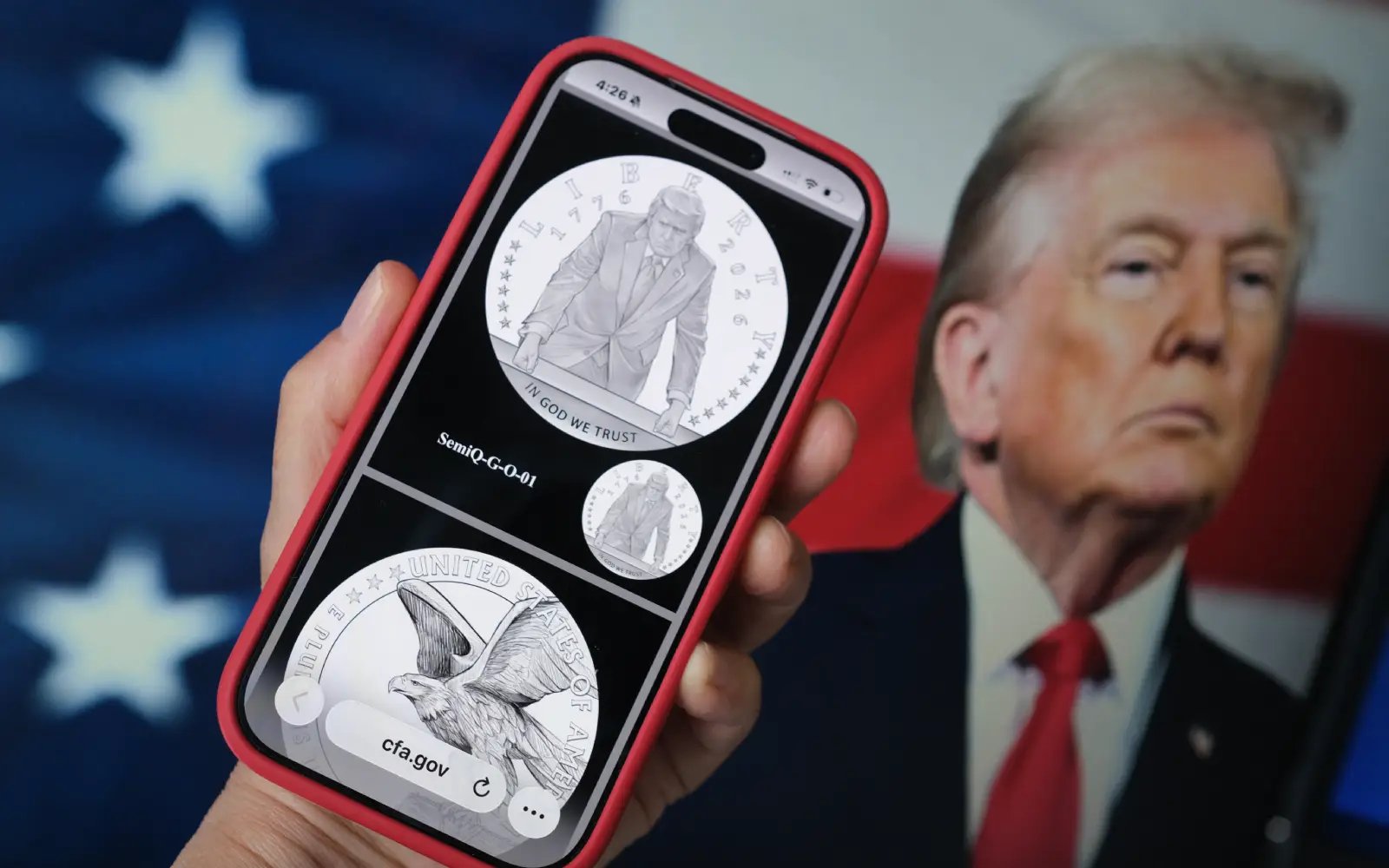 Trump gets approval for gold coin in his likeness