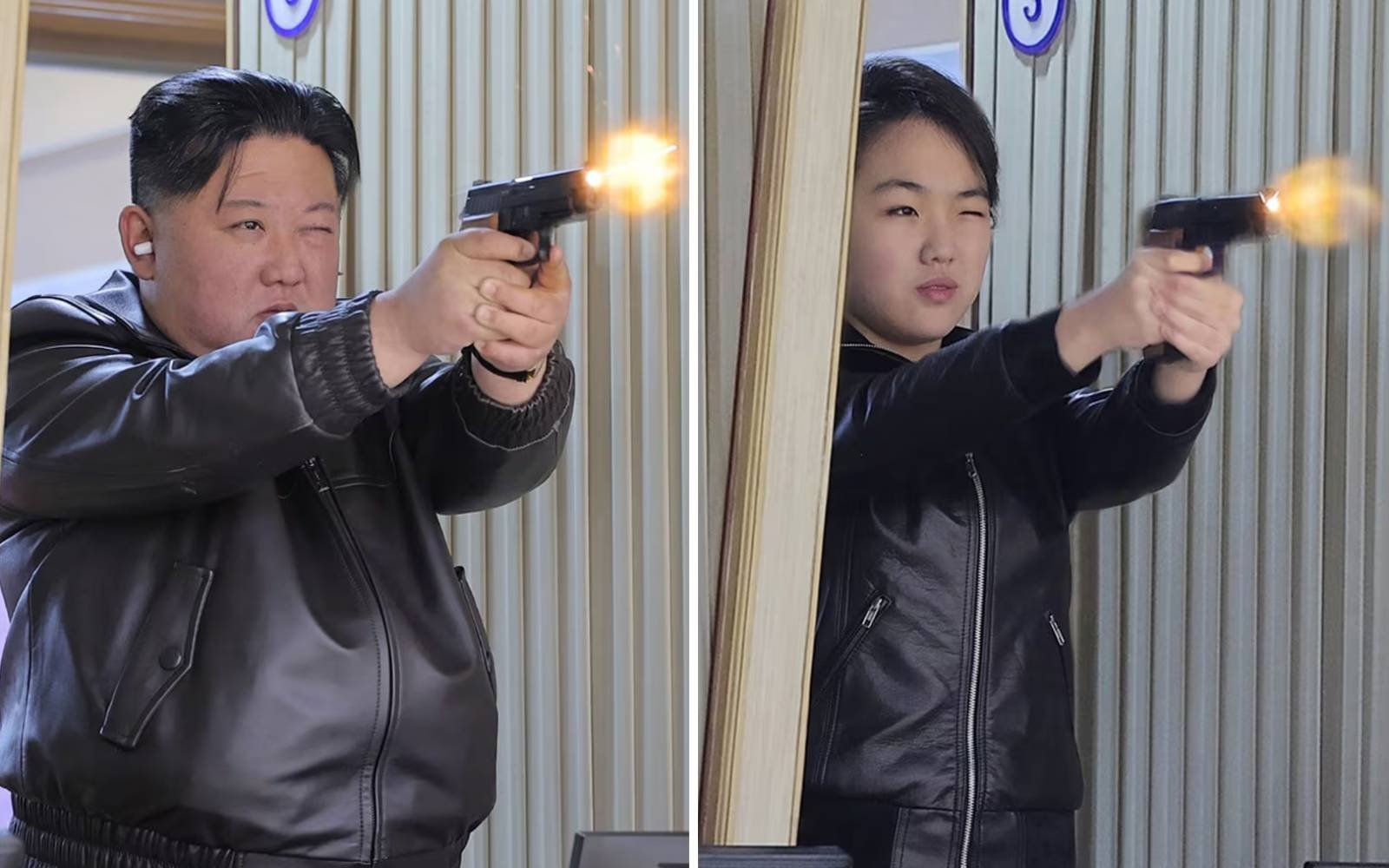 North Korea unveils image of leader’s daughter firing pistol