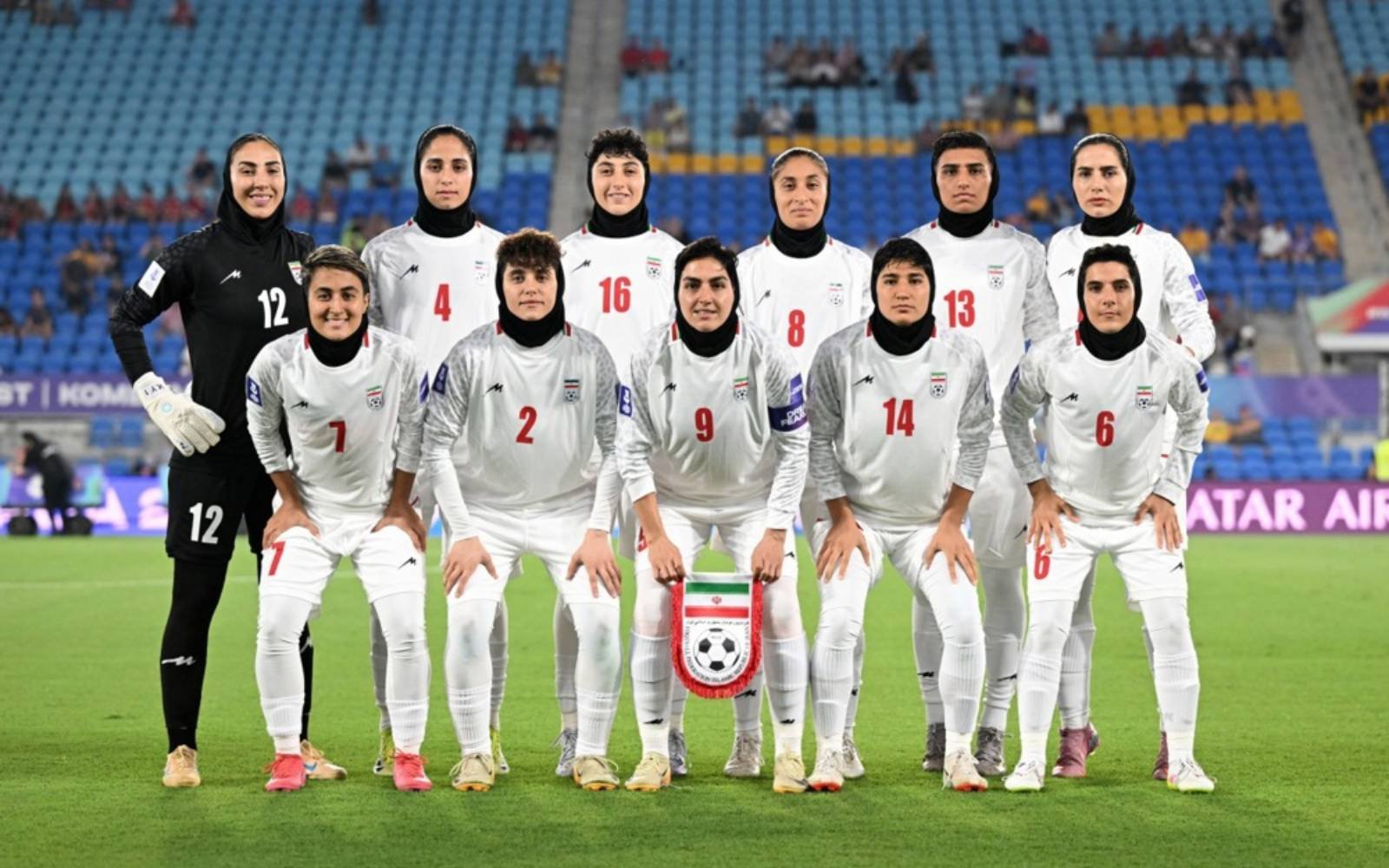 Son of late shah says Australia must protect Iranian women’s football team