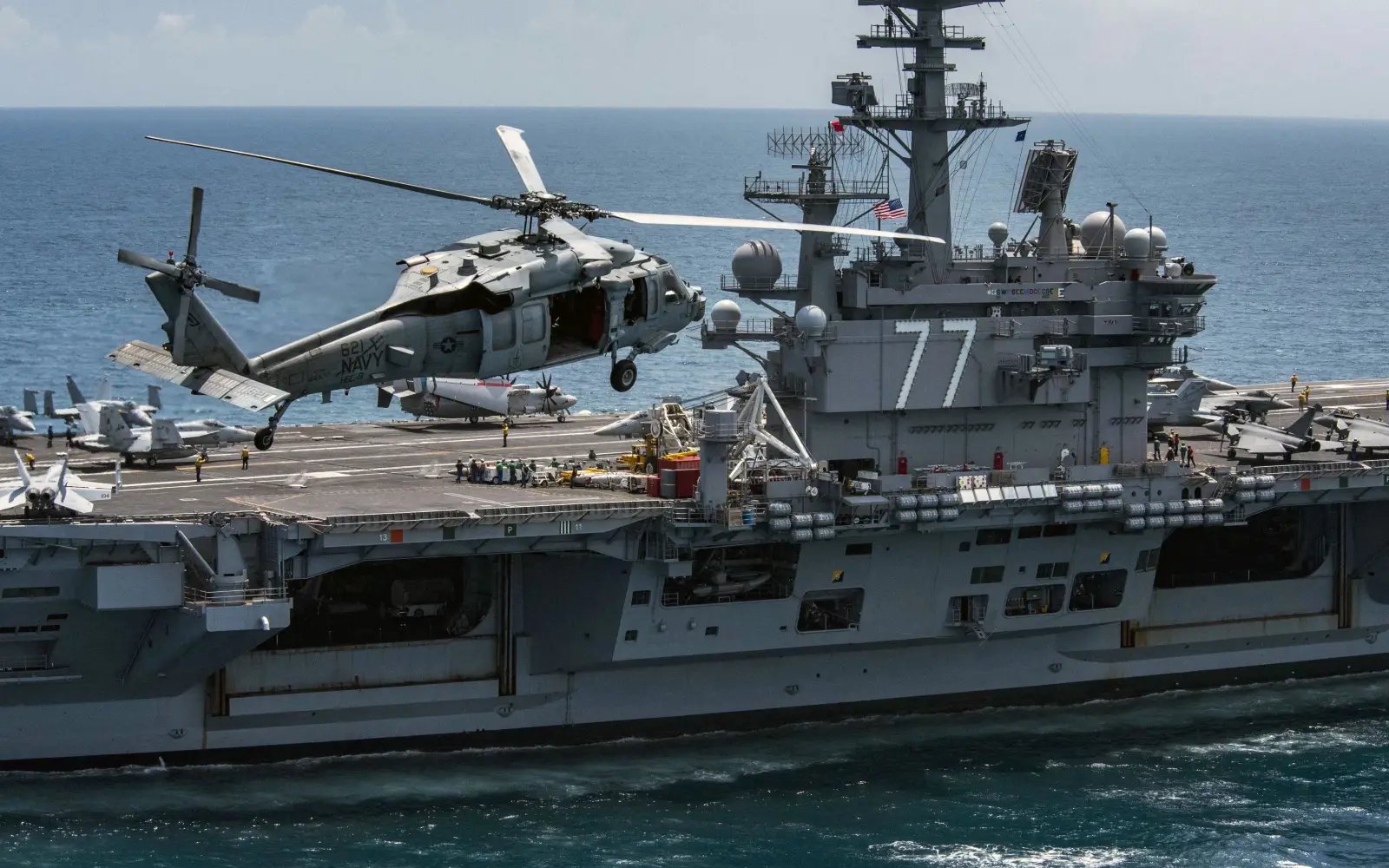 US prepares to deploy third aircraft carrier to Middle East