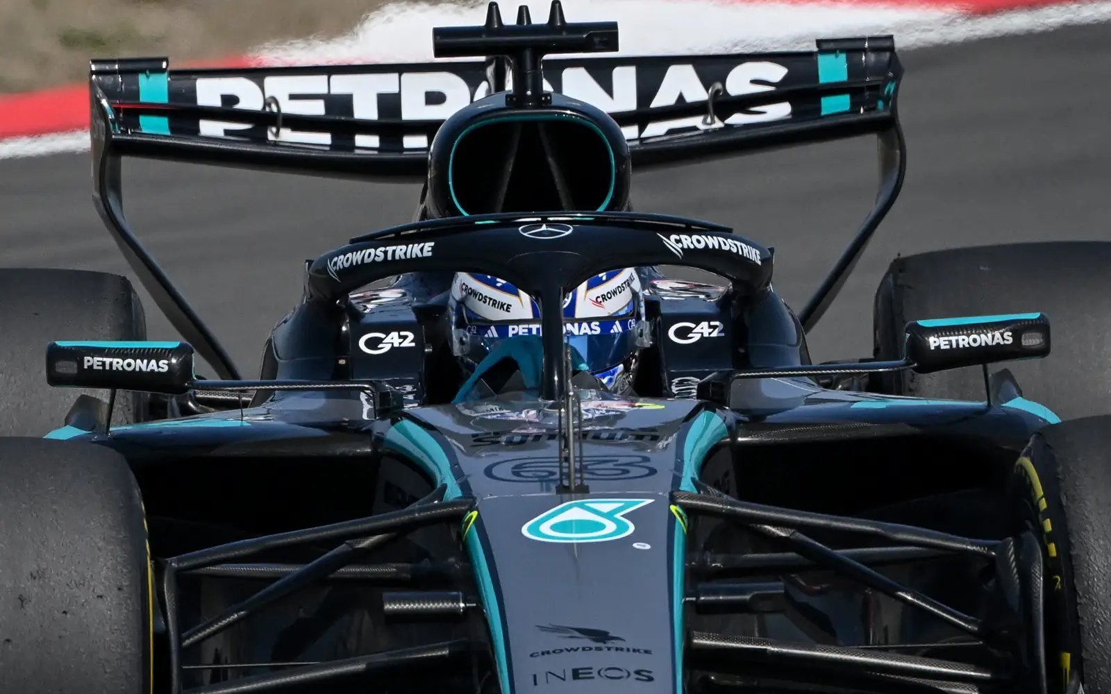 F1 leader Russell wins Shanghai sprint for Mercedes