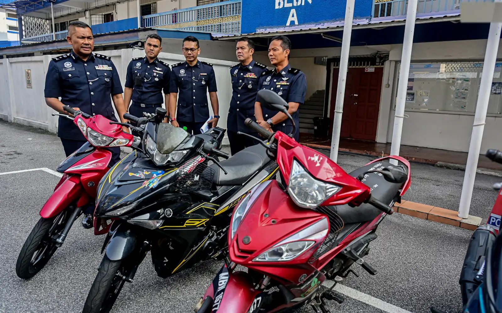 Cops bust 4 motorcycle theft syndicates in Klang Valley
