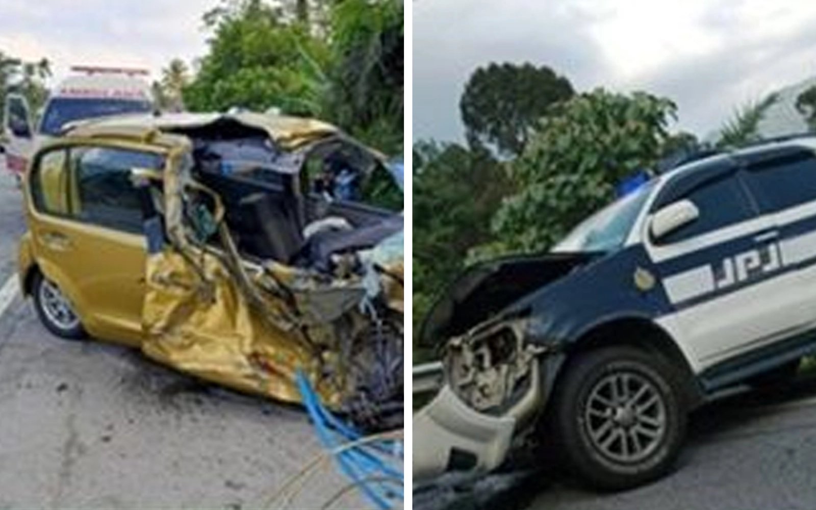 JPJ gantung tugas 2 anggota terbabit nahas maut, potong garisan berkembar