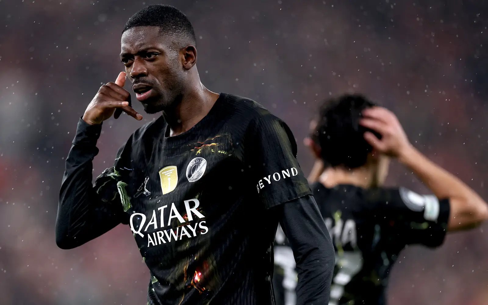 Dembele sends PSG past wounded Liverpool into Champions League semis