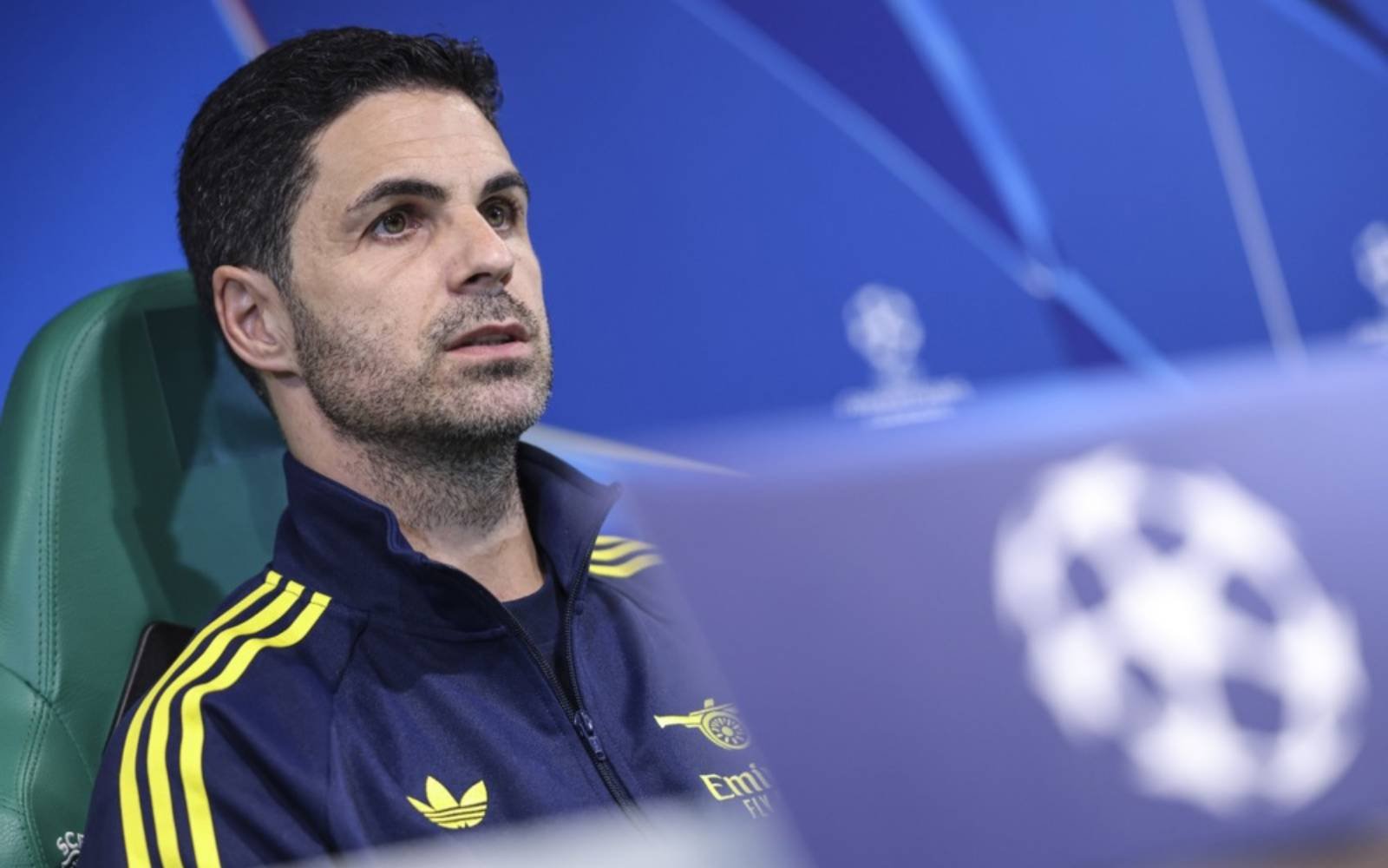 Arteta urges players to channel frustration in Sporting clash