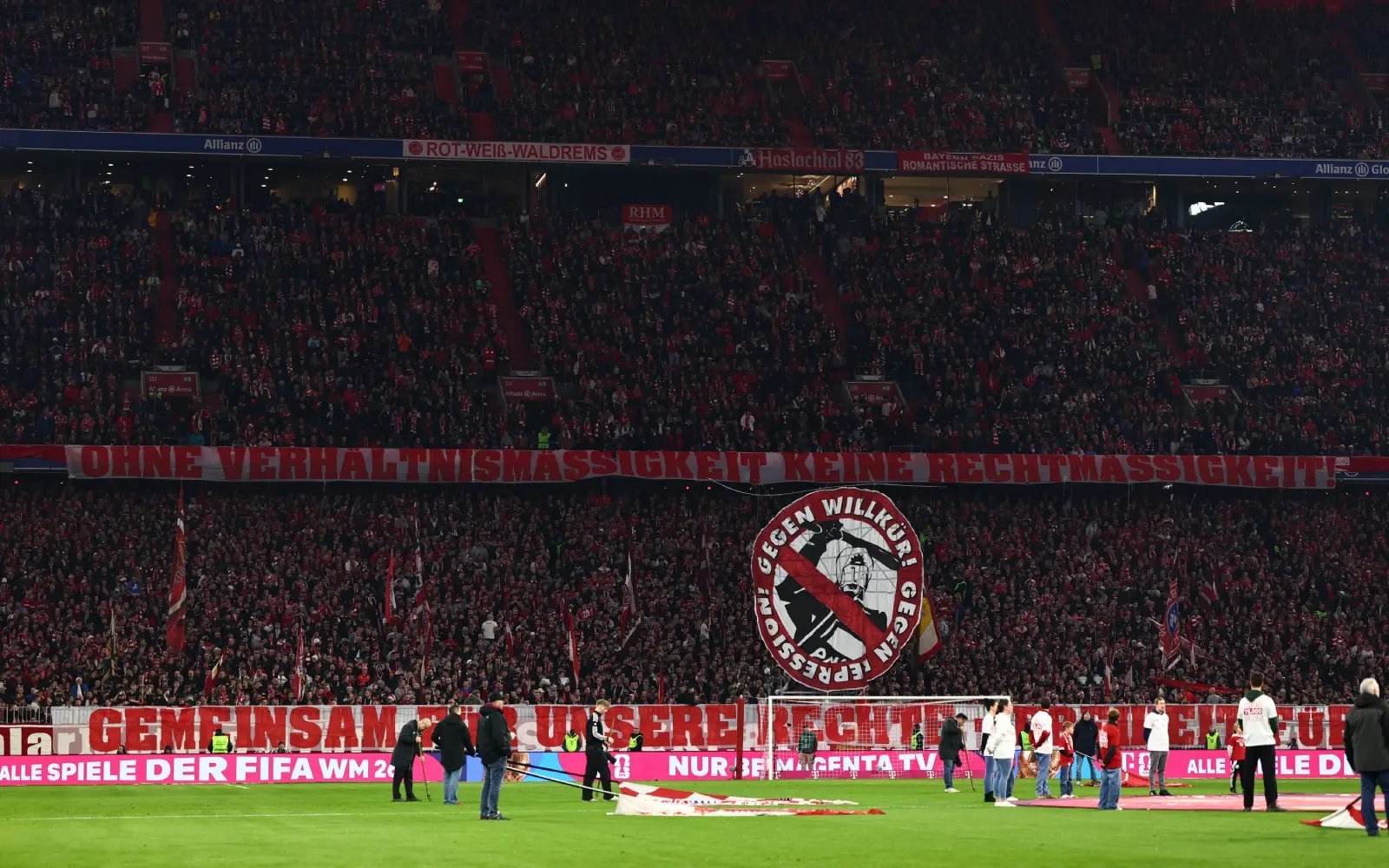 Bayern fined but avoid fan ban over Champions League crowd incident