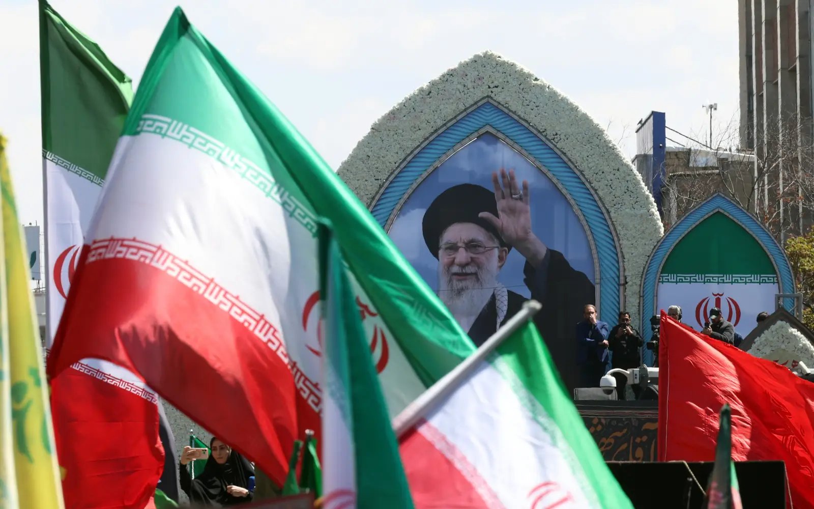 Iranians pay tribute to slain supreme leader weeks after killing