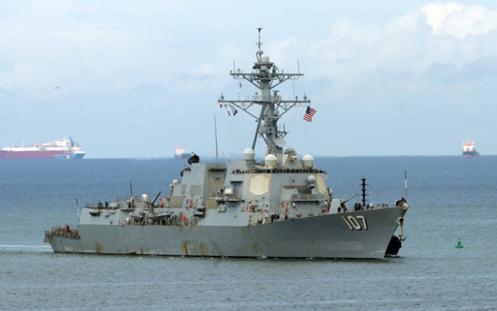 US destroyer interdicts two oil tankers attempting to leave Iran