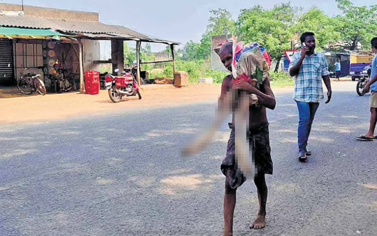 Indian man takes sister’s exhumed body to bank for withdrawal