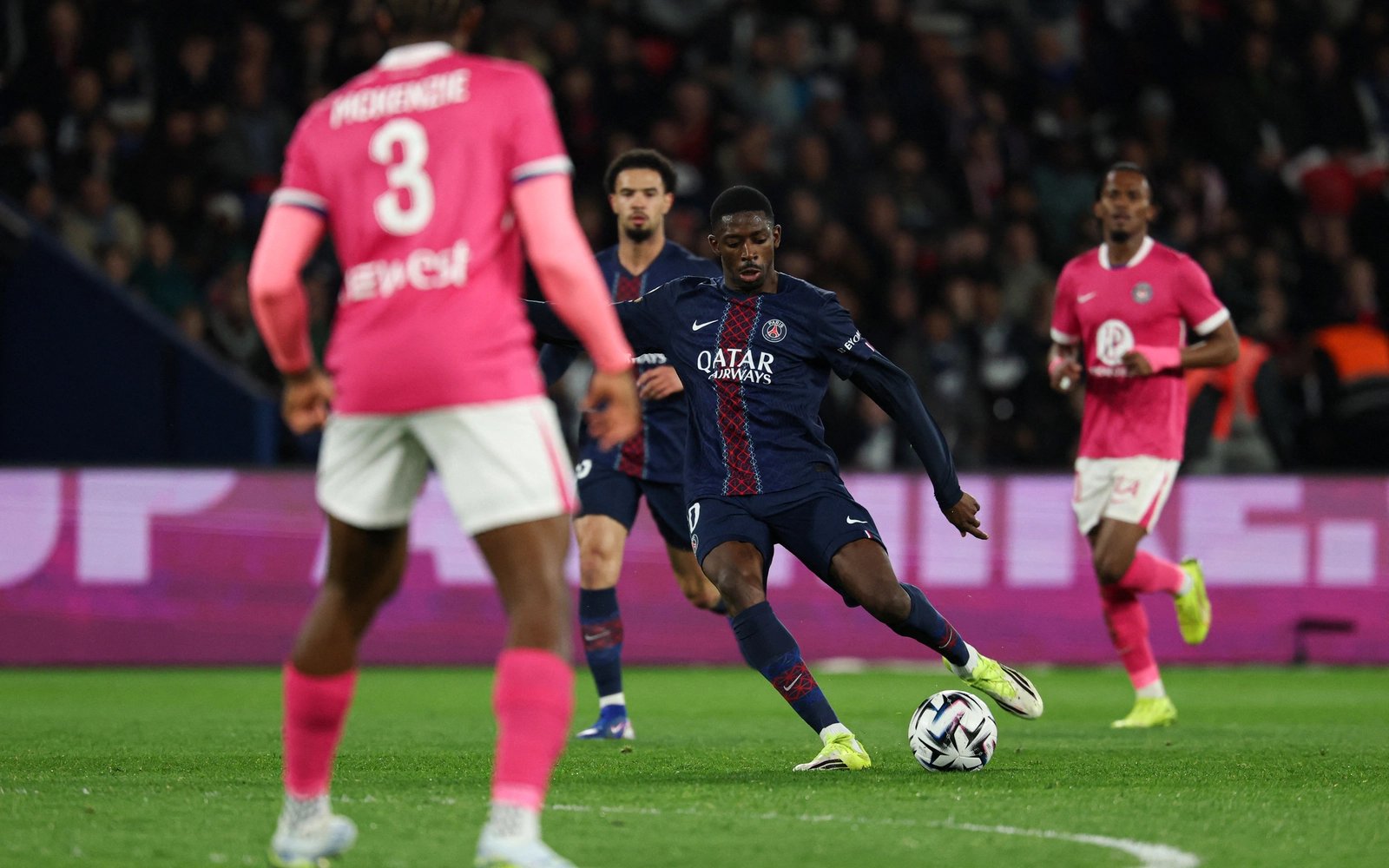 Dembele leads PSG to victory ahead of Liverpool tie