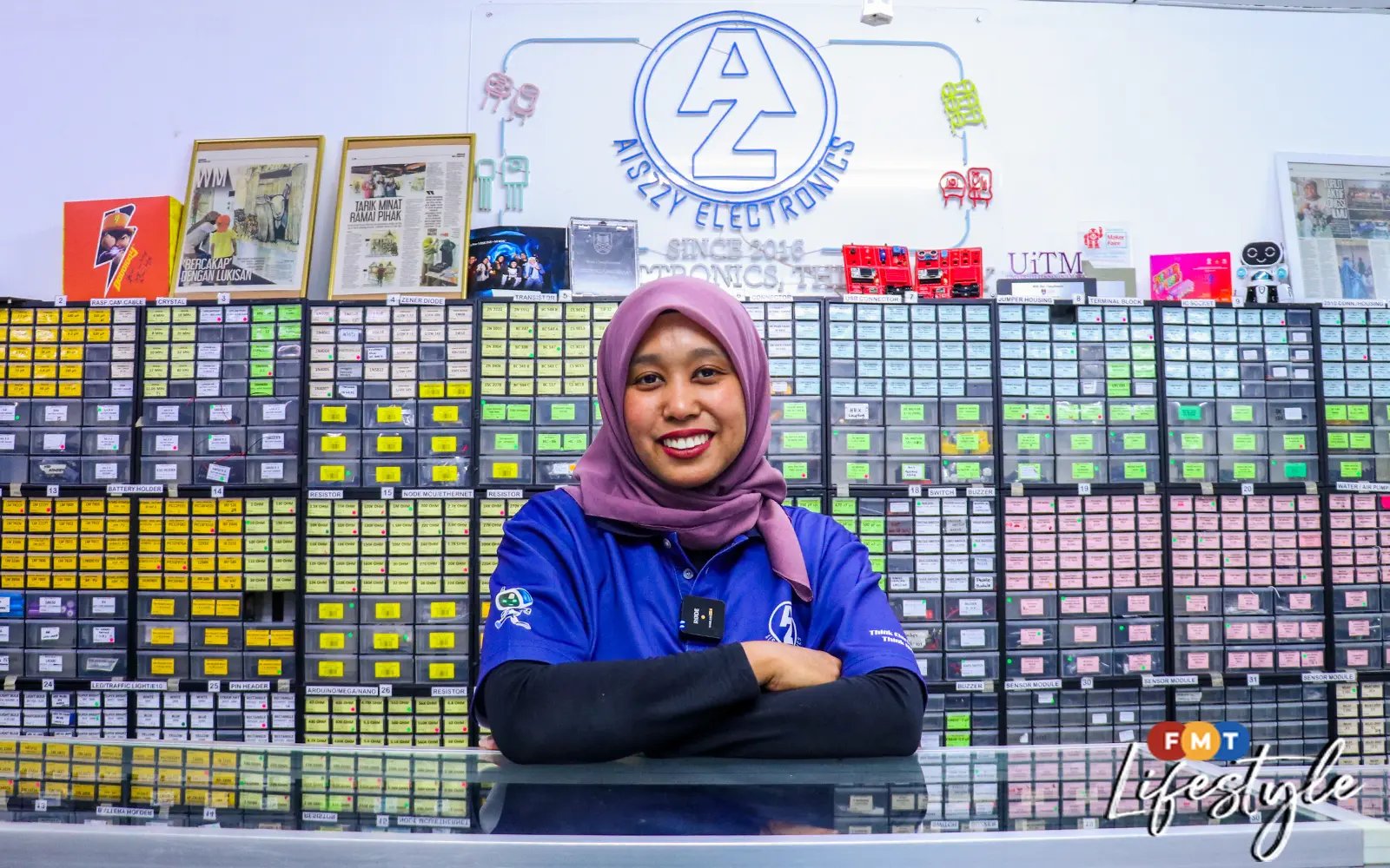 Proud to own first female-led electronics store in M’sia