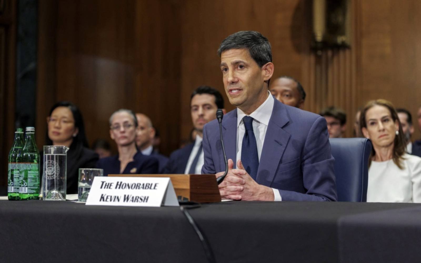 US Fed chair nominee says will not be controlled by Trump