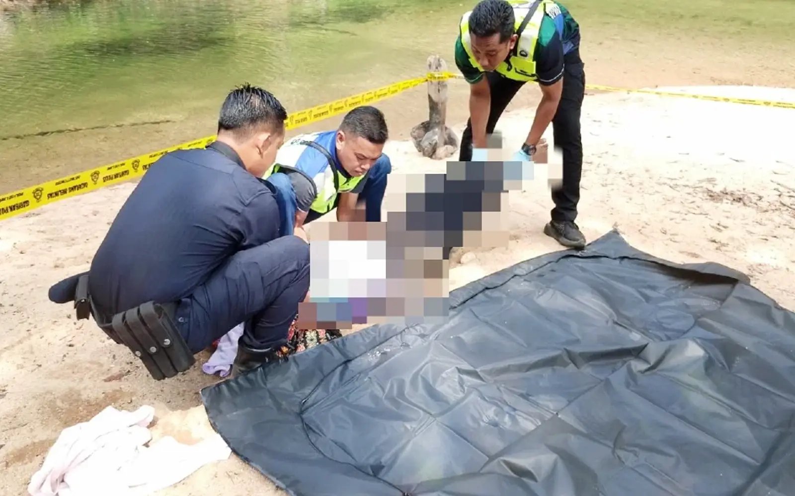 Penutut wanita UMT lemas di Lata Ulu Kasar