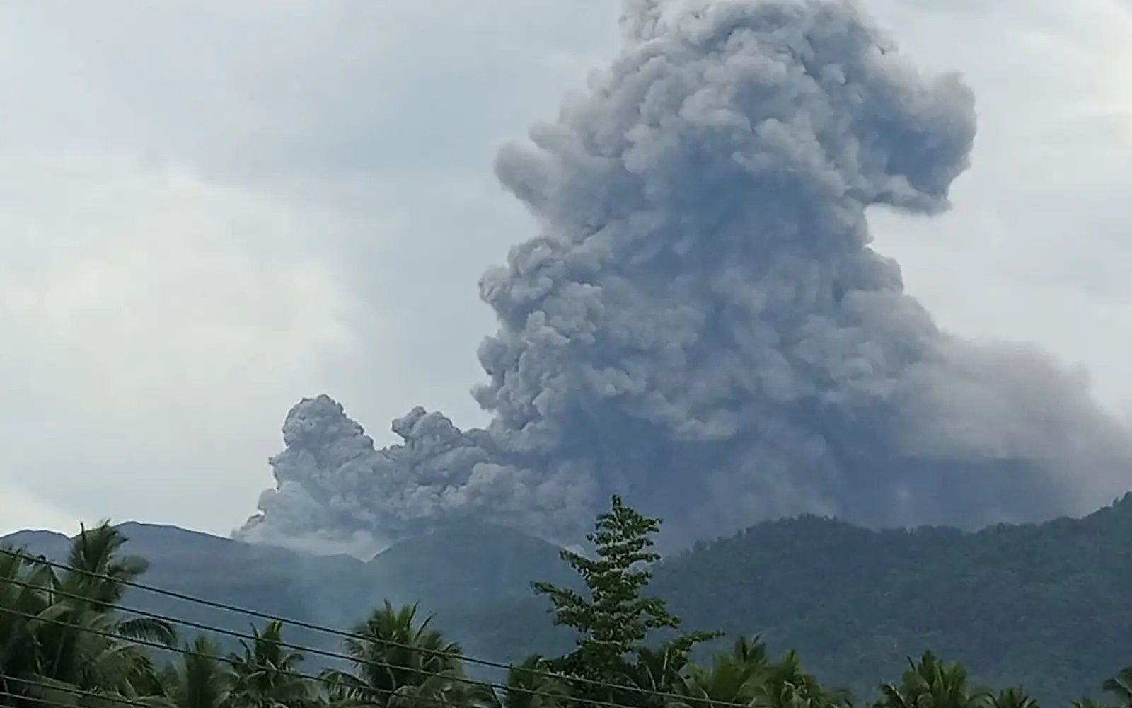 Indonesia’s Mount Dukono erupts, ash column rises 1,400 metres
