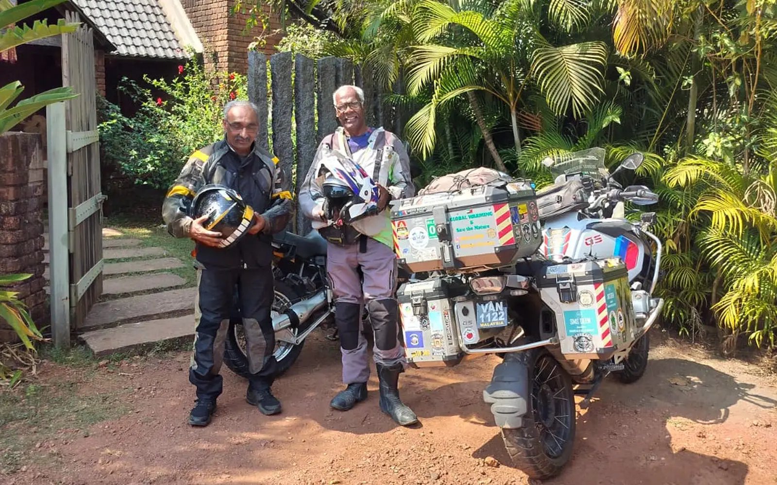Malaysian biker Katiravan’s green mission rolls into India