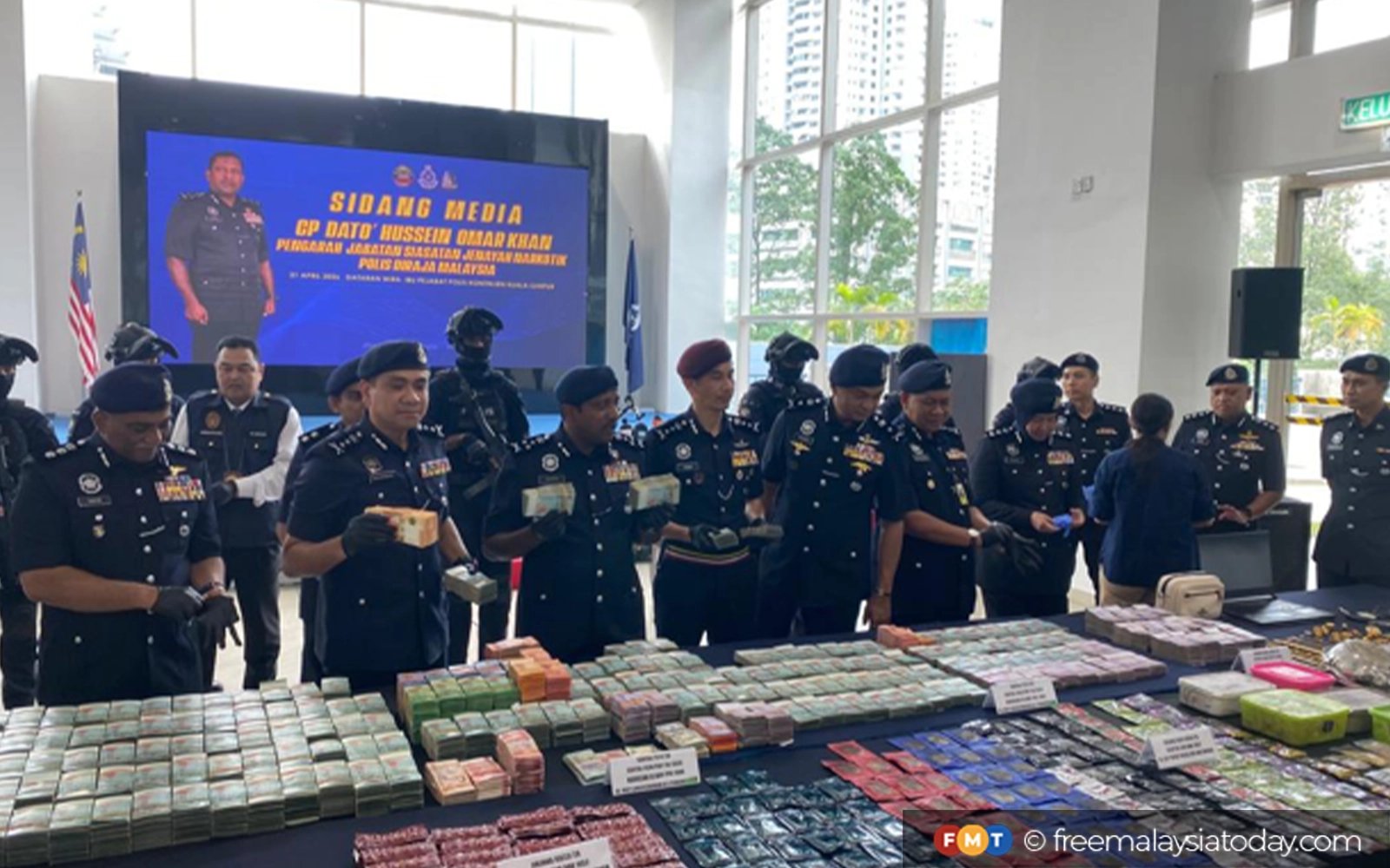 Sindiket dadah lebih RM18 juta tumpas