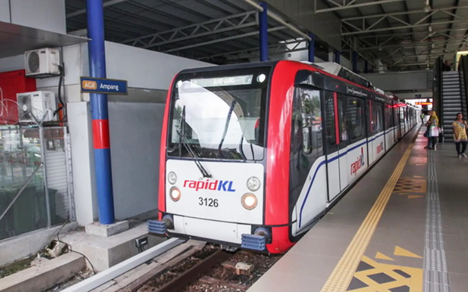 Ampang LRT line resumes normal operations after power outage