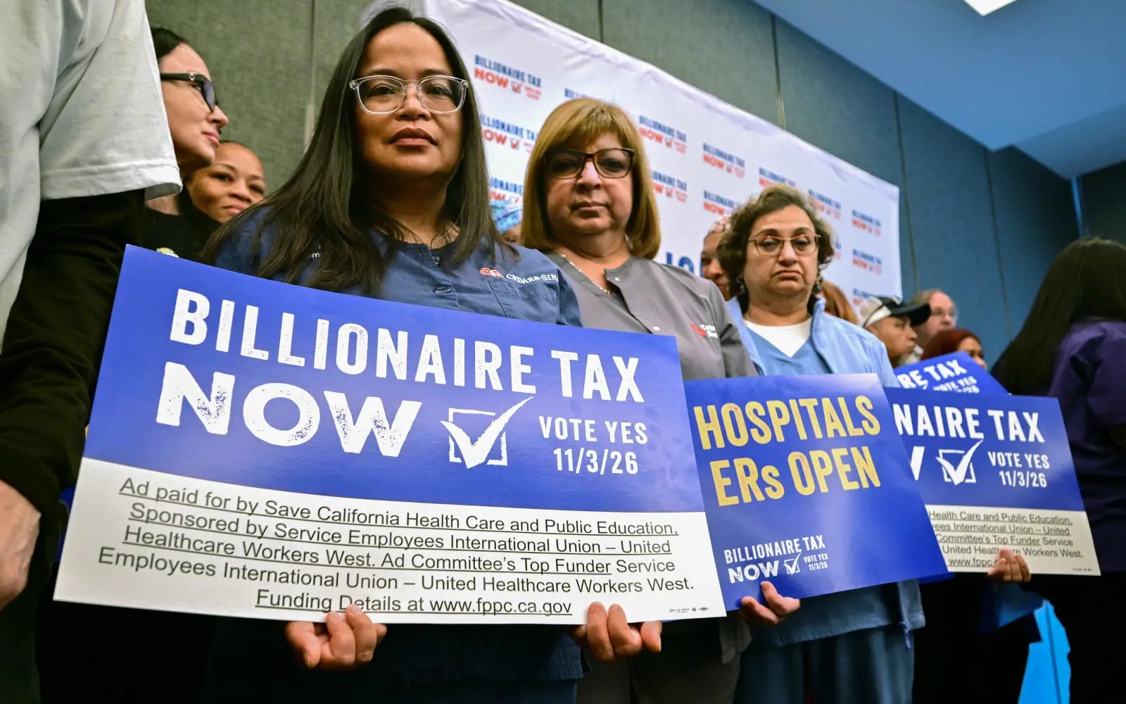 California billionaire tax appears headed to the ballot