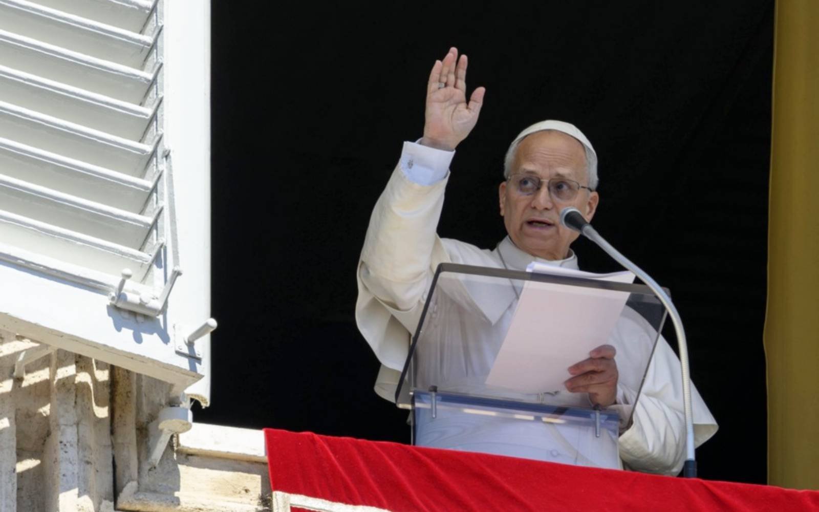Pope Leo slams ‘unacceptable’ threat to Iranian population