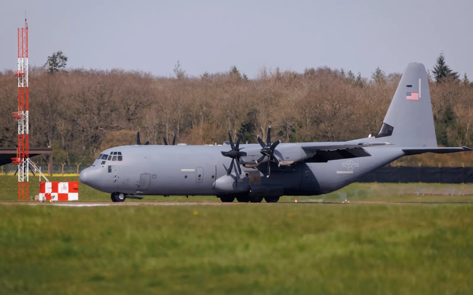 Man attacks US military aircraft with axe, causing damage in Ireland