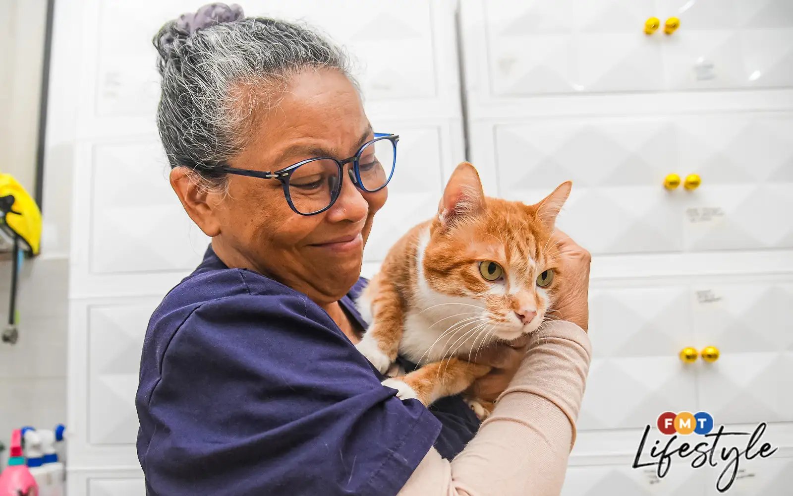 Vet ophthalmologist Nadzariah keeps a close eye on pets’ vision