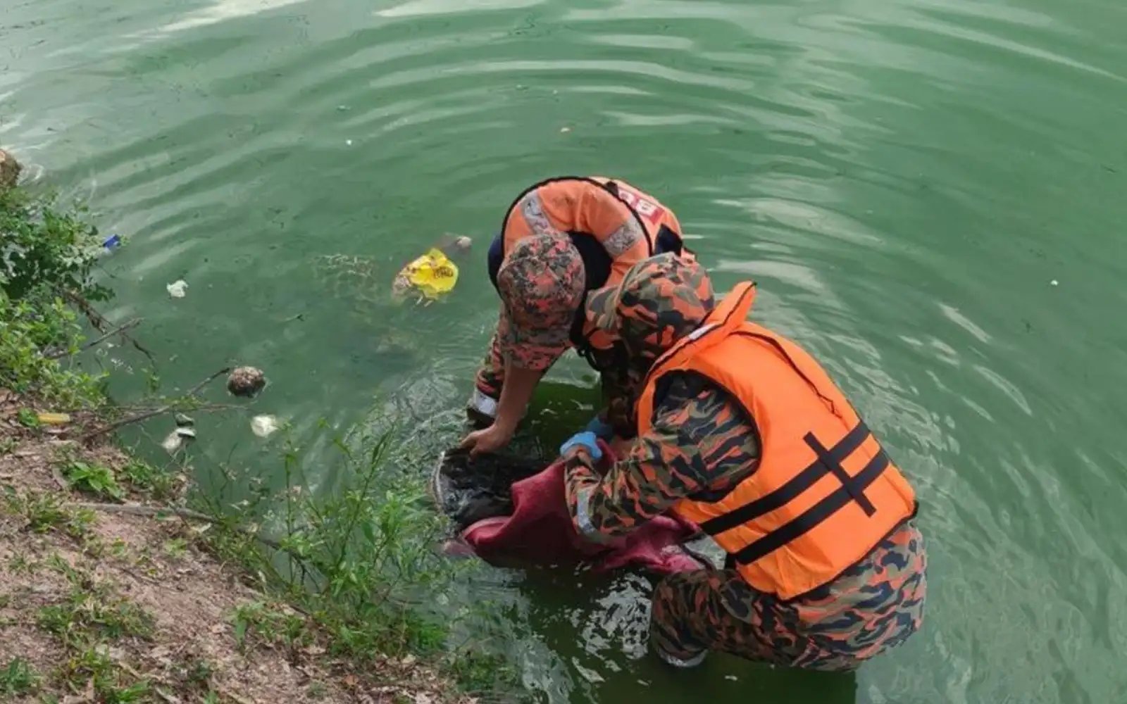 Budak 5 tahun lemas dalam kolam takungan
