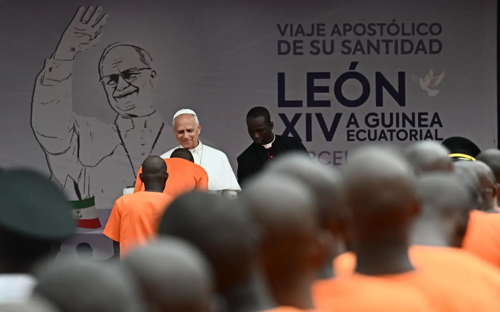 Pope condemns prisons in isolated Equatorial Guinea