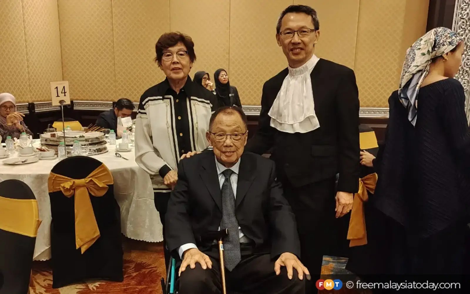 Proud father witnesses son’s appointment as High Court judge
