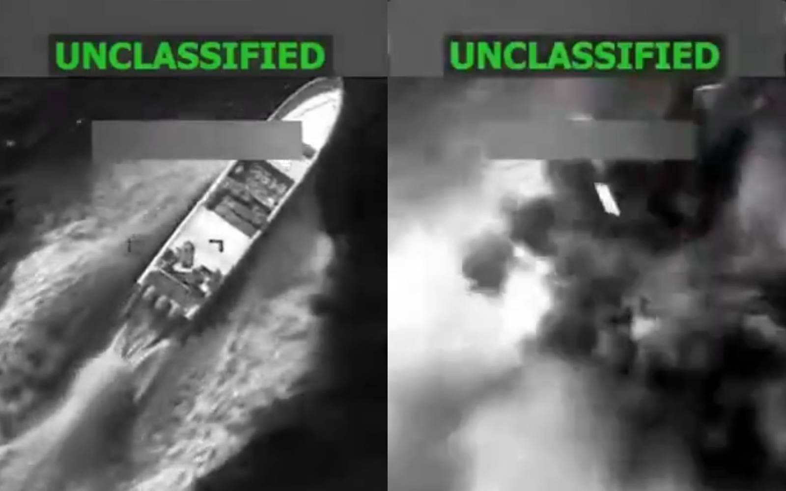 US military says 5 killed, 1 survivor in latest drug boat strikes