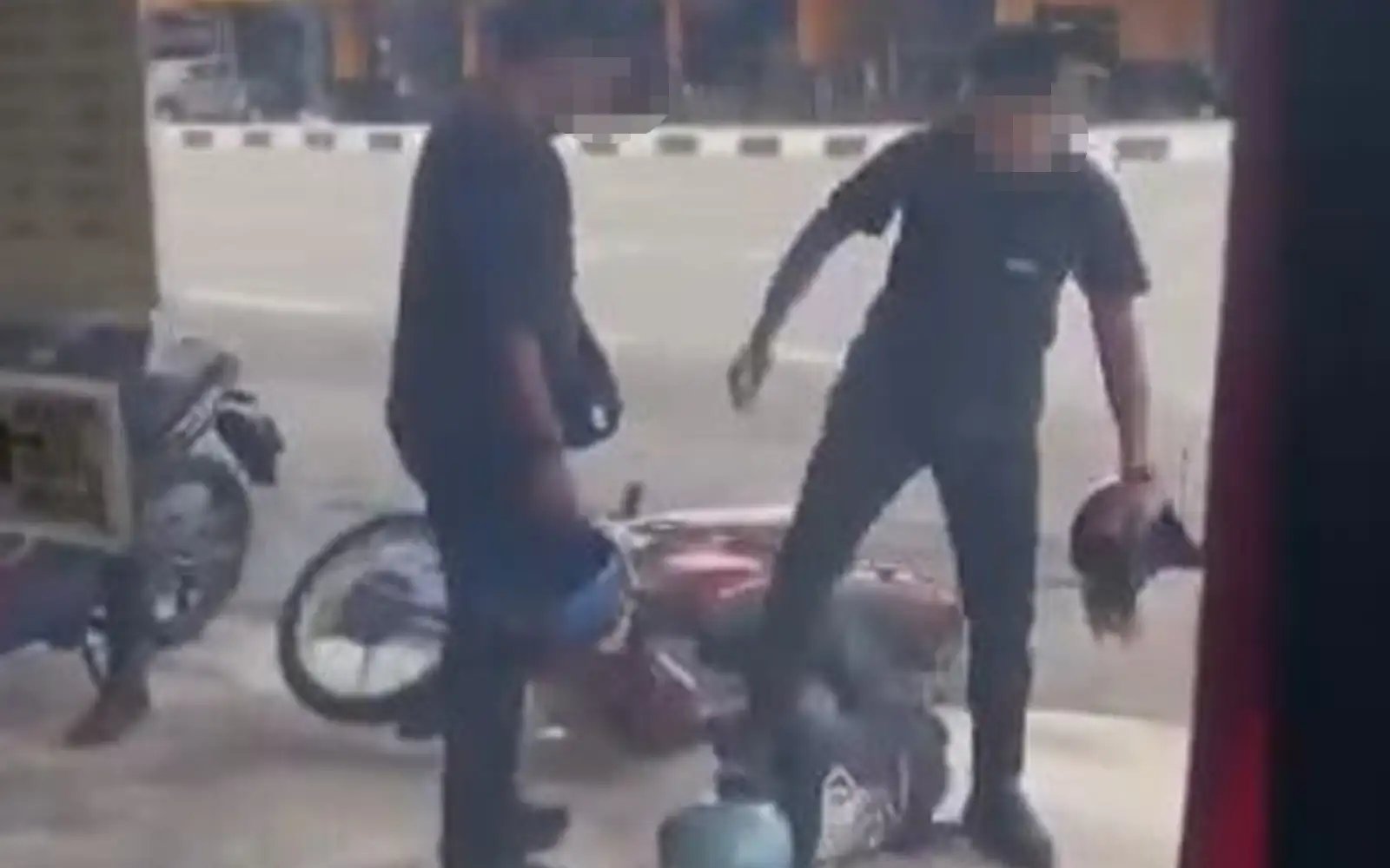 Cop who stepped on suspect during arrest reassigned