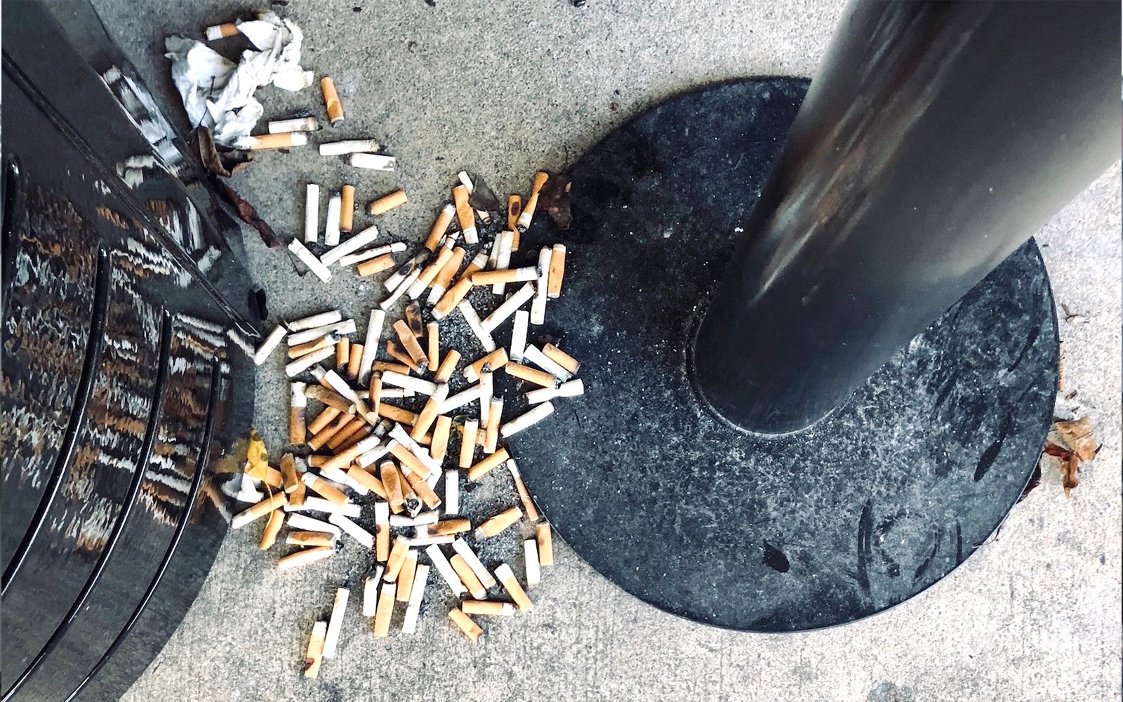 Cigarette butts: small litter, big environmental cost