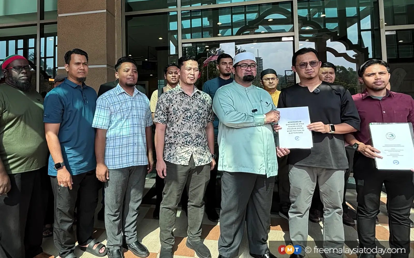 Pemuda PAS serah memo desak batal Rain Rave Water Music Festival