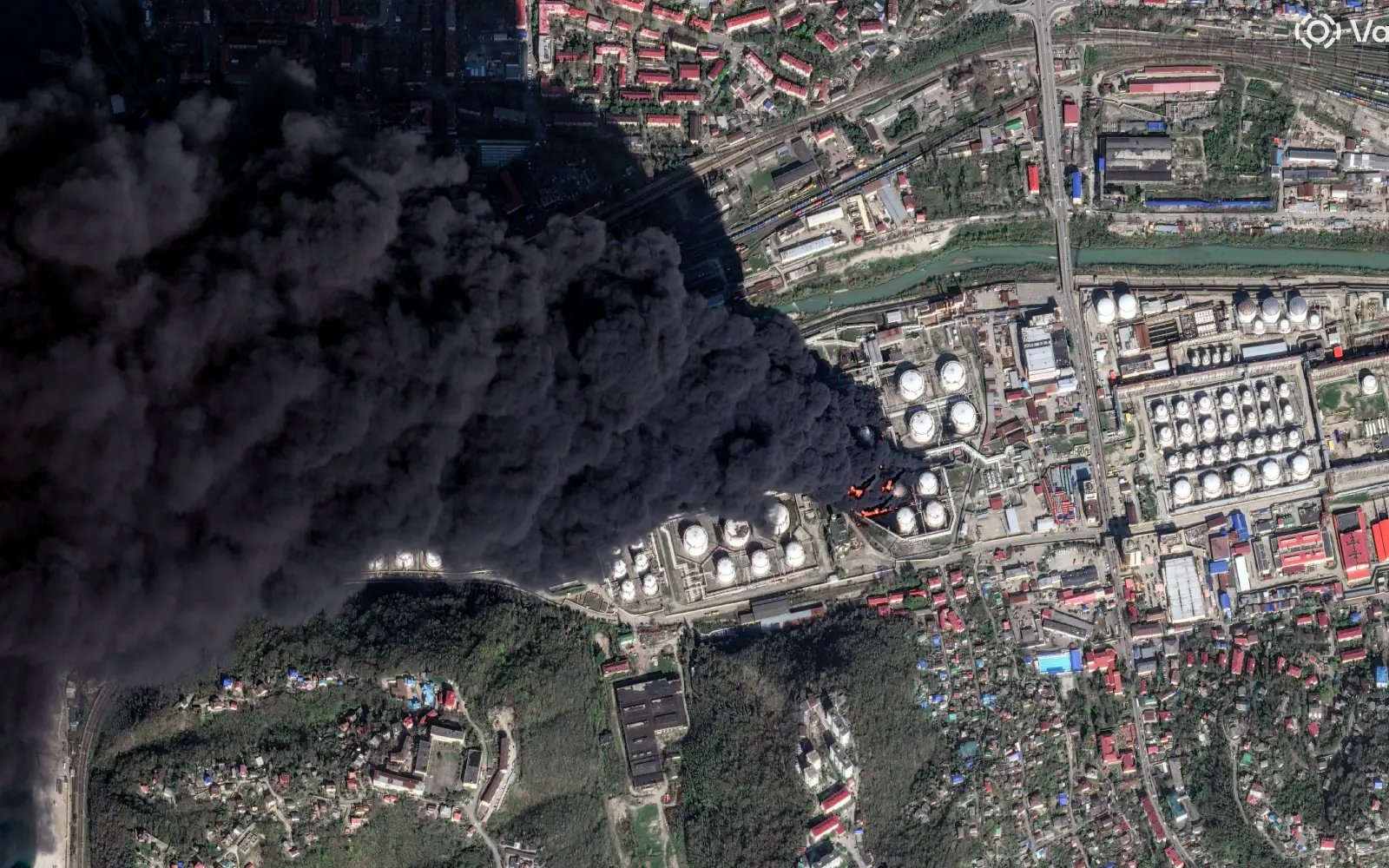 Ukraine strikes Russia’s Tuapse refinery