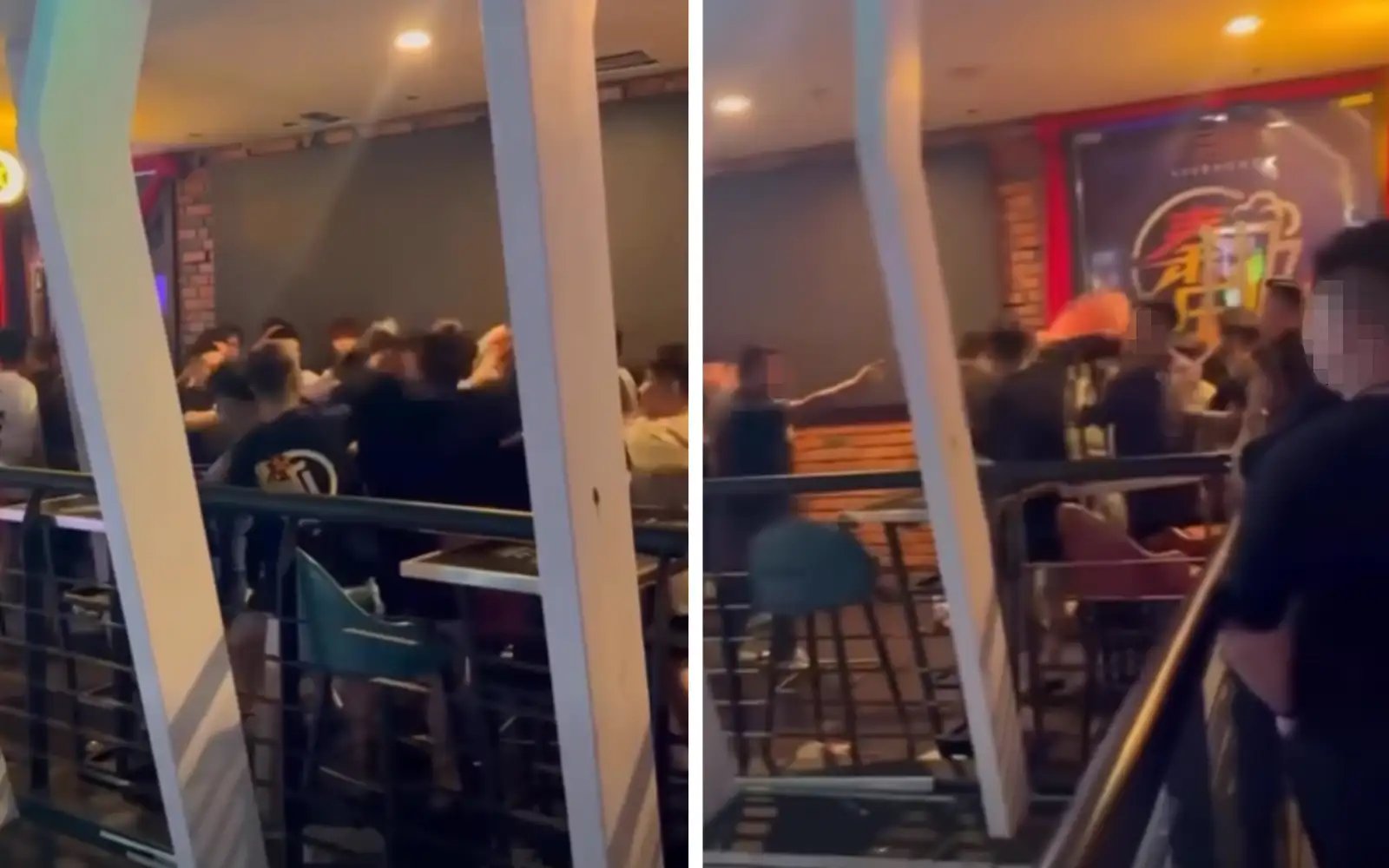 7 arrested over brawl at Penang pub