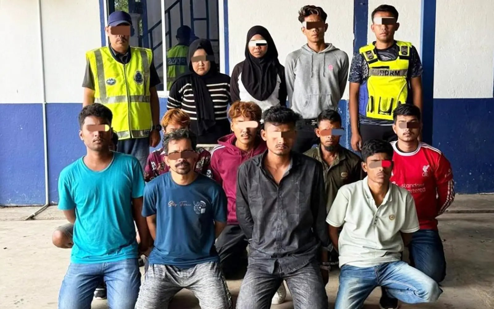 Woman ‘tonto’ among 12 nabbed in migrant smuggling raid