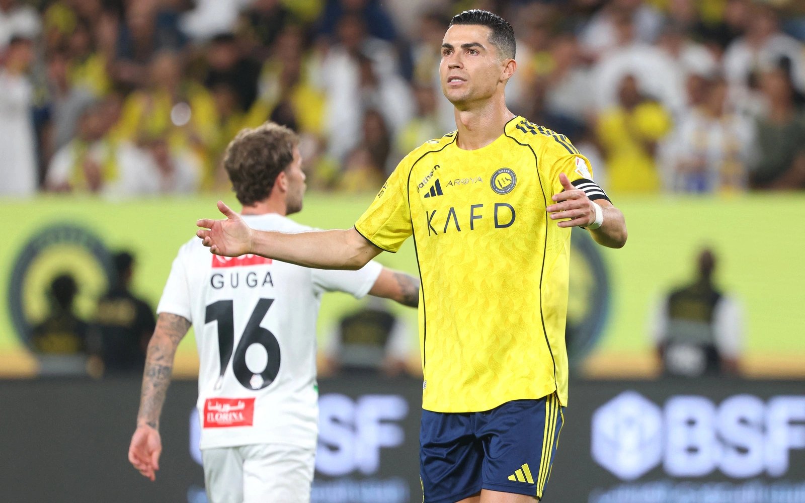 Ronaldo scores twice on return as Al Nassr thumps Al Najma
