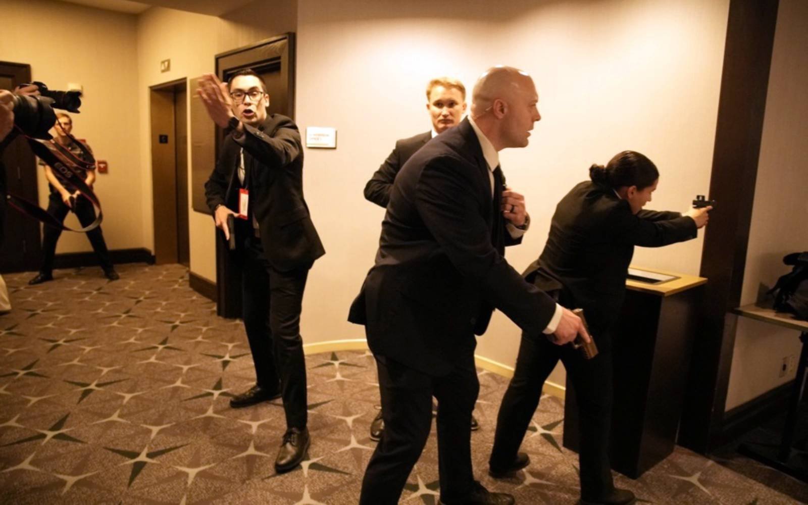 Trump links gala attack to White House ballroom security push