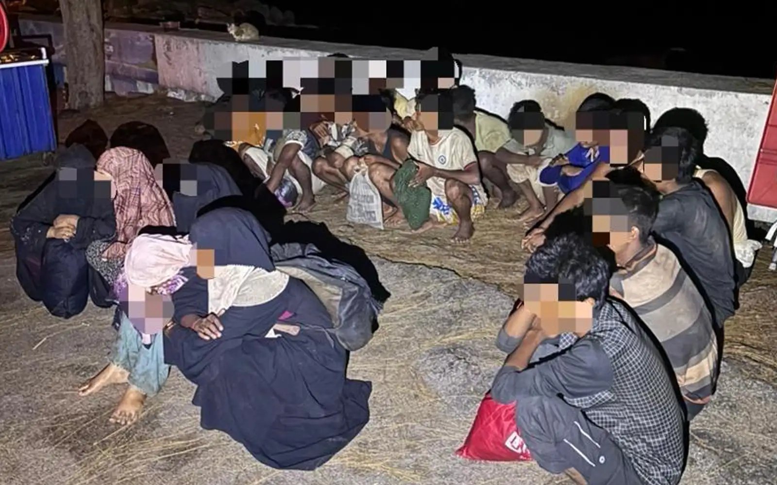 25 Myanmar nationals nabbed after being dropped off Kuala Muda coast
