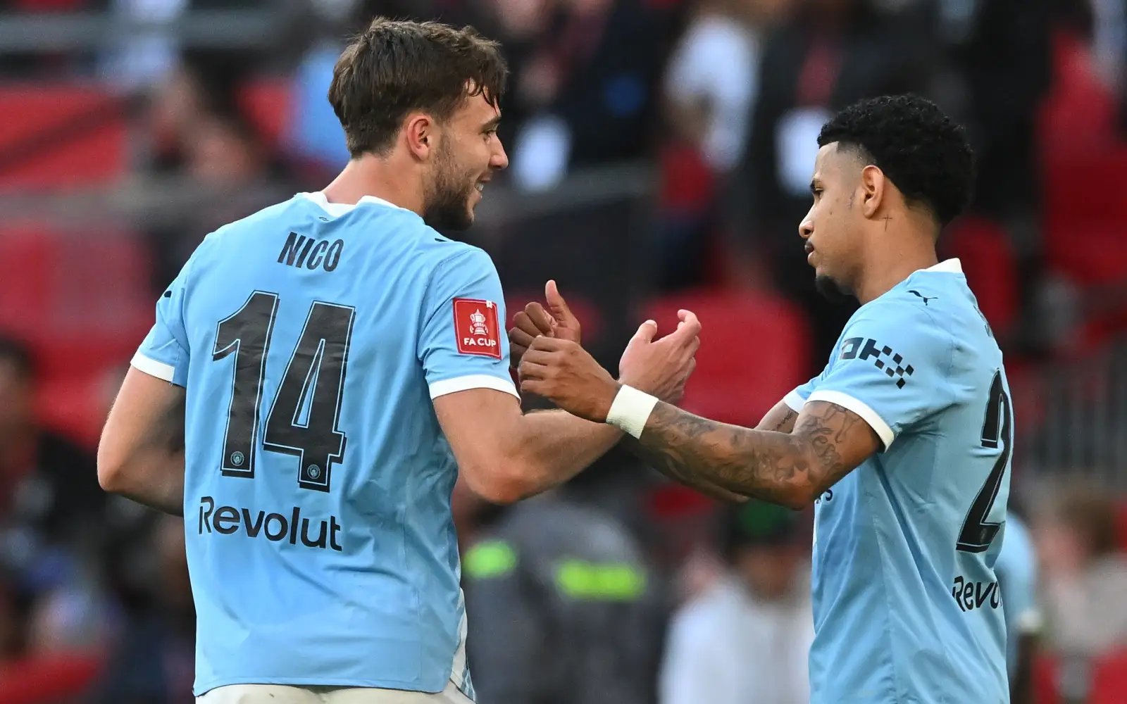 Man City late show sinks Southampton to reach FA Cup final