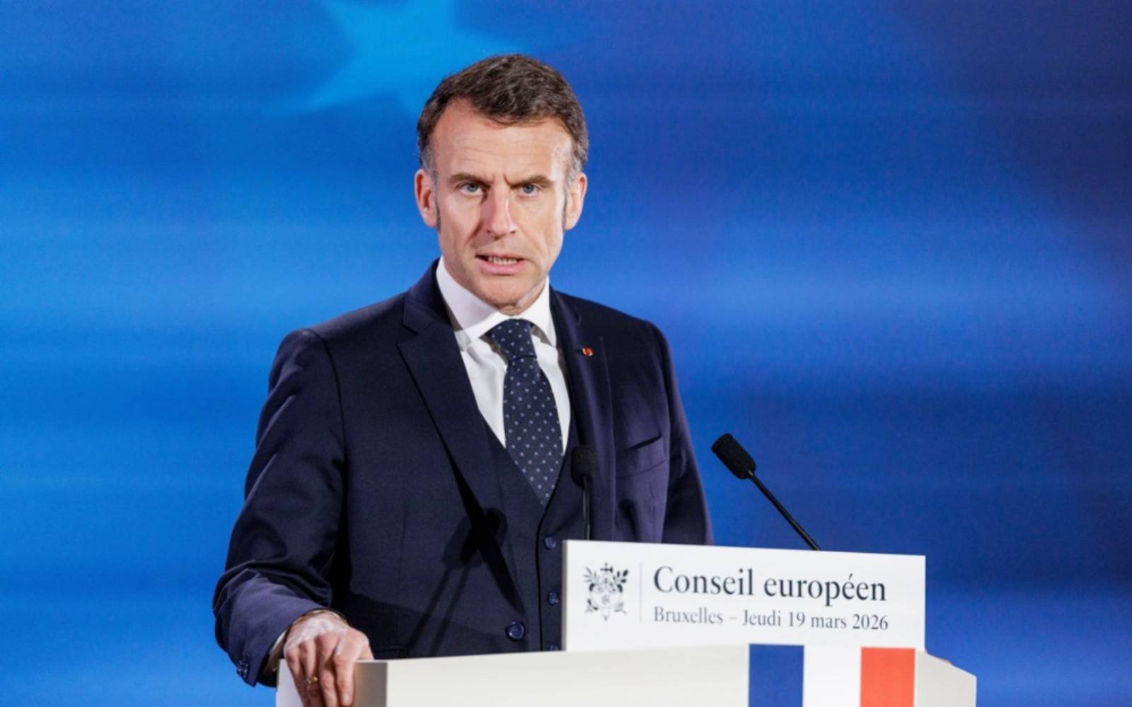 Macron lauds Europe’s ‘predictability’ in seeming contrast to Trump