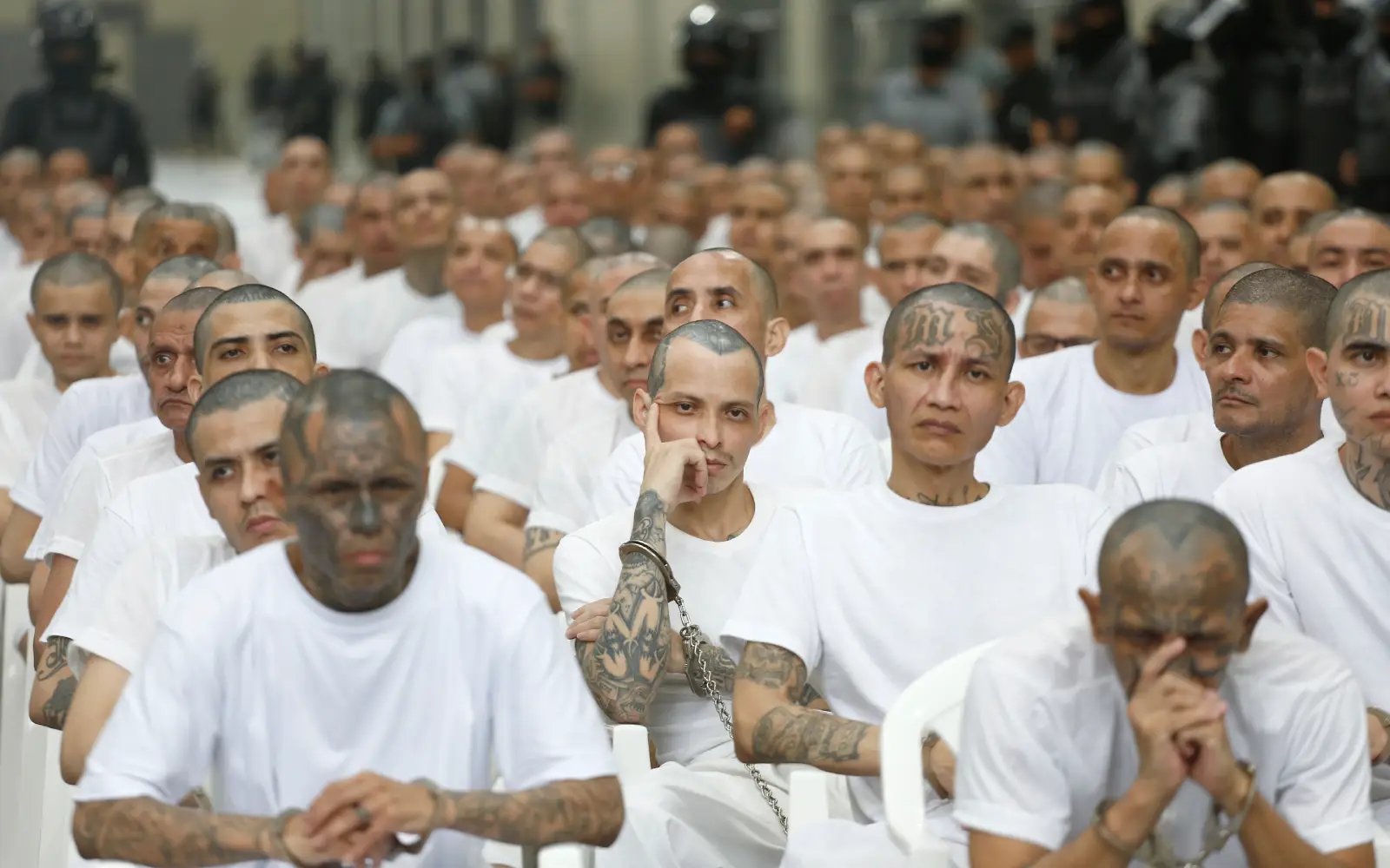 Mass MS-13 trial held at El Salvador’s mega-jail